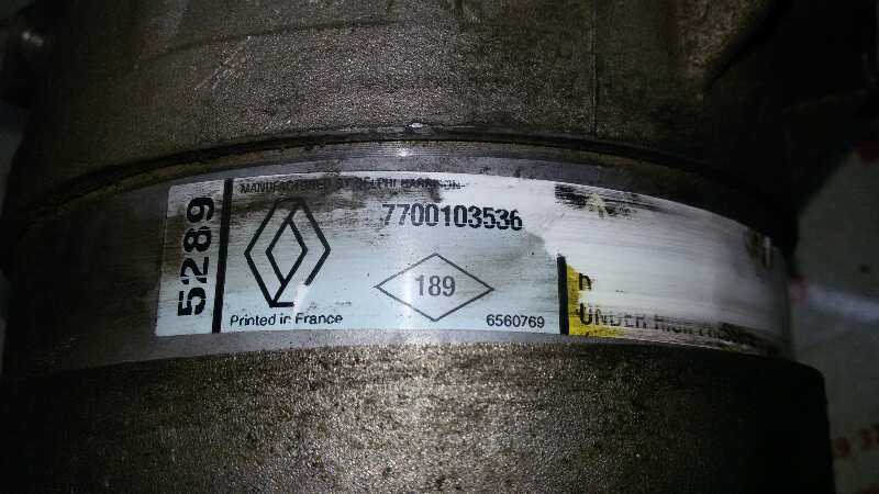 COMPRESOR AIRE ACONDICIONADO RENAULT MEGANE K4M A7