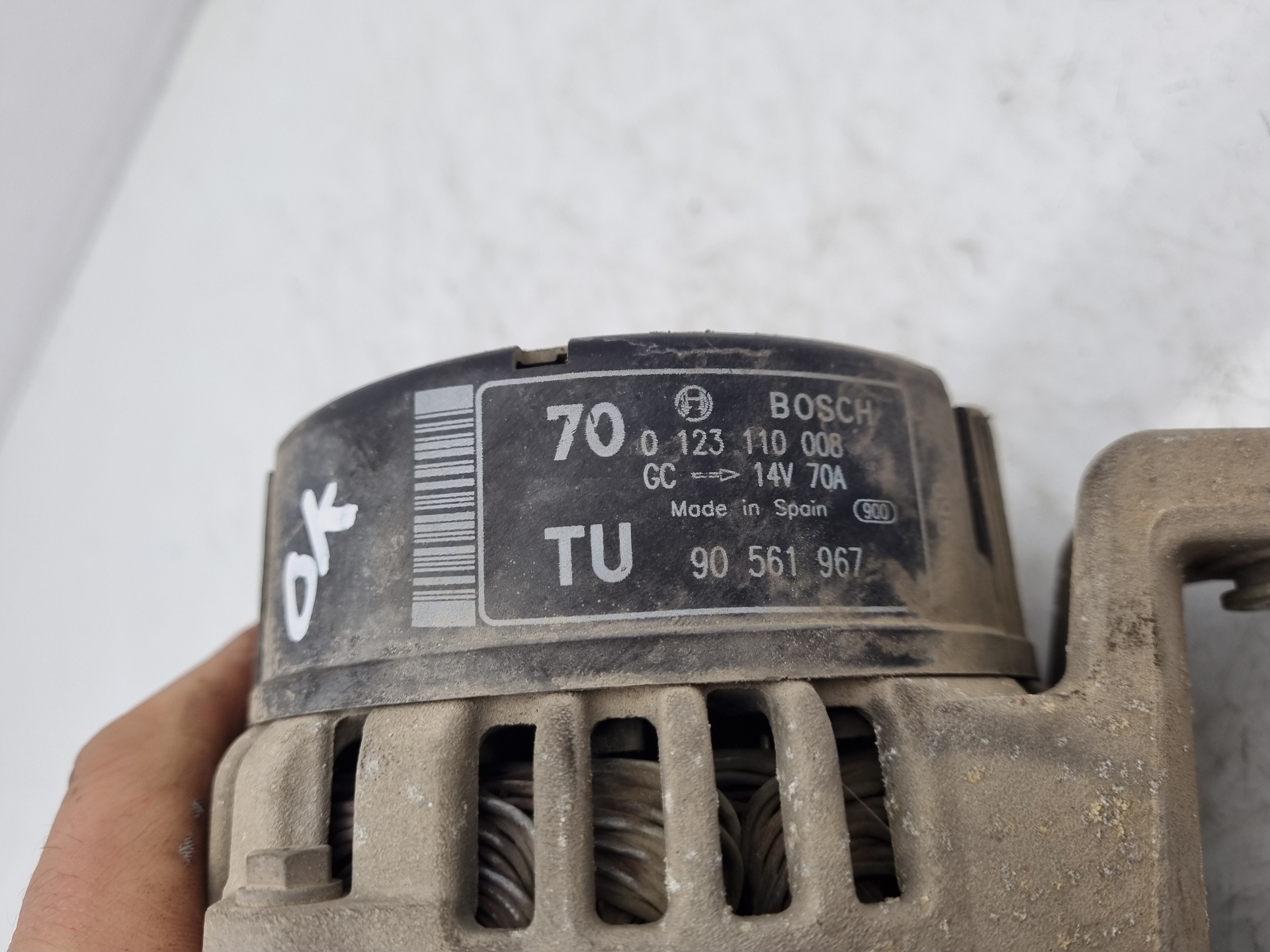 ALTERNADOR OPEL CORSA X12XE