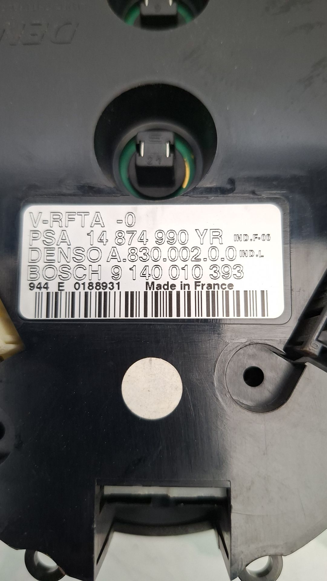MANDO CLIMATIZADOR PEUGEOT 807 