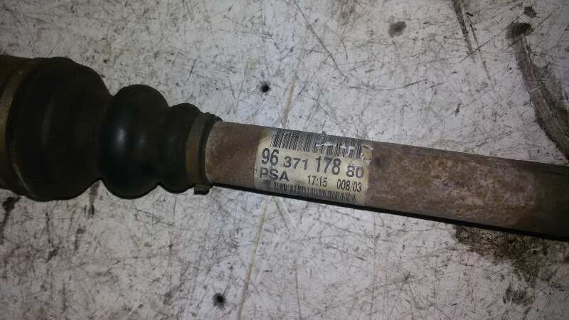 TRANSMISION DELANTERA DERECHA PEUGEOT 307 (S1) RHS (DW10ATED)