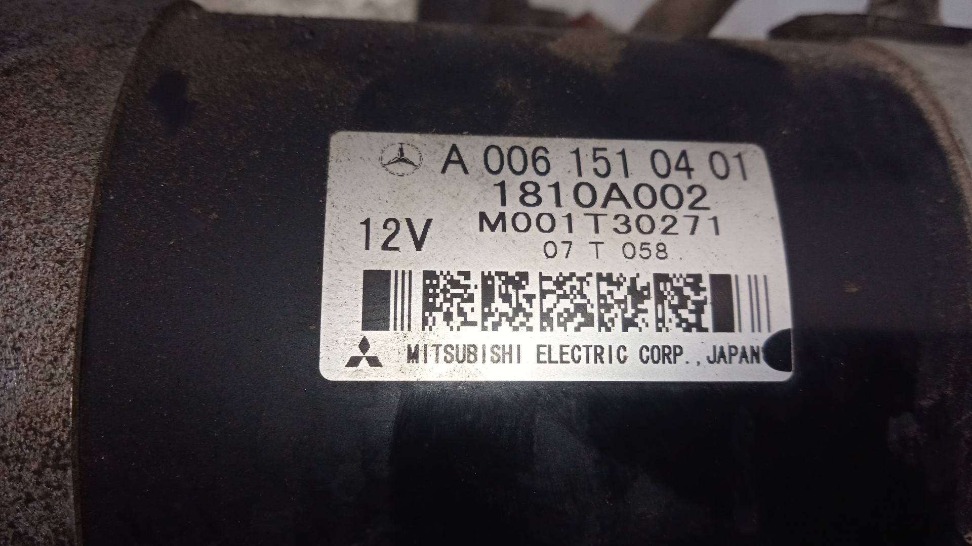 MOTOR ARRANQUE MITSUBISHI COLT 