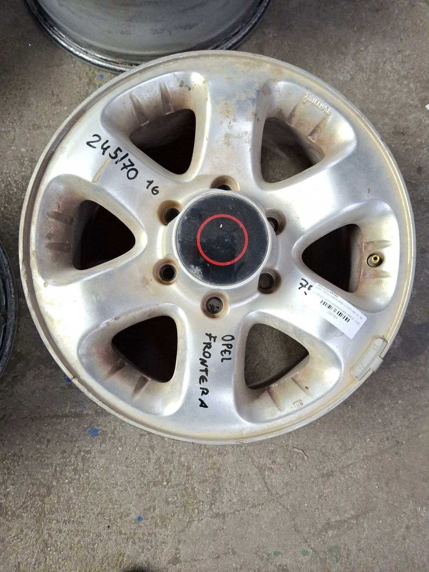 JUEGO LLANTAS OPEL FRONTERA 