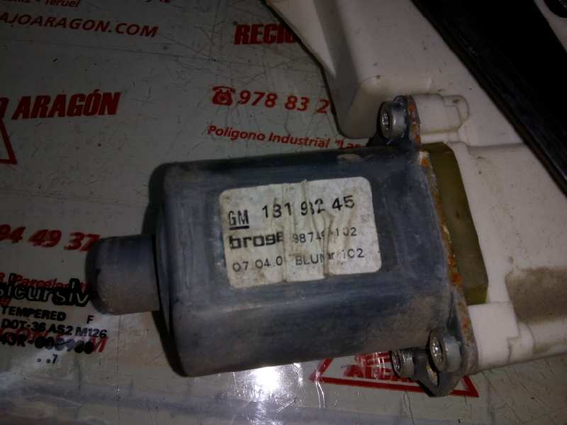 ELEVALUNAS DELANTERO DERECHO OPEL ASTRA TWIN TOP Z19DTH