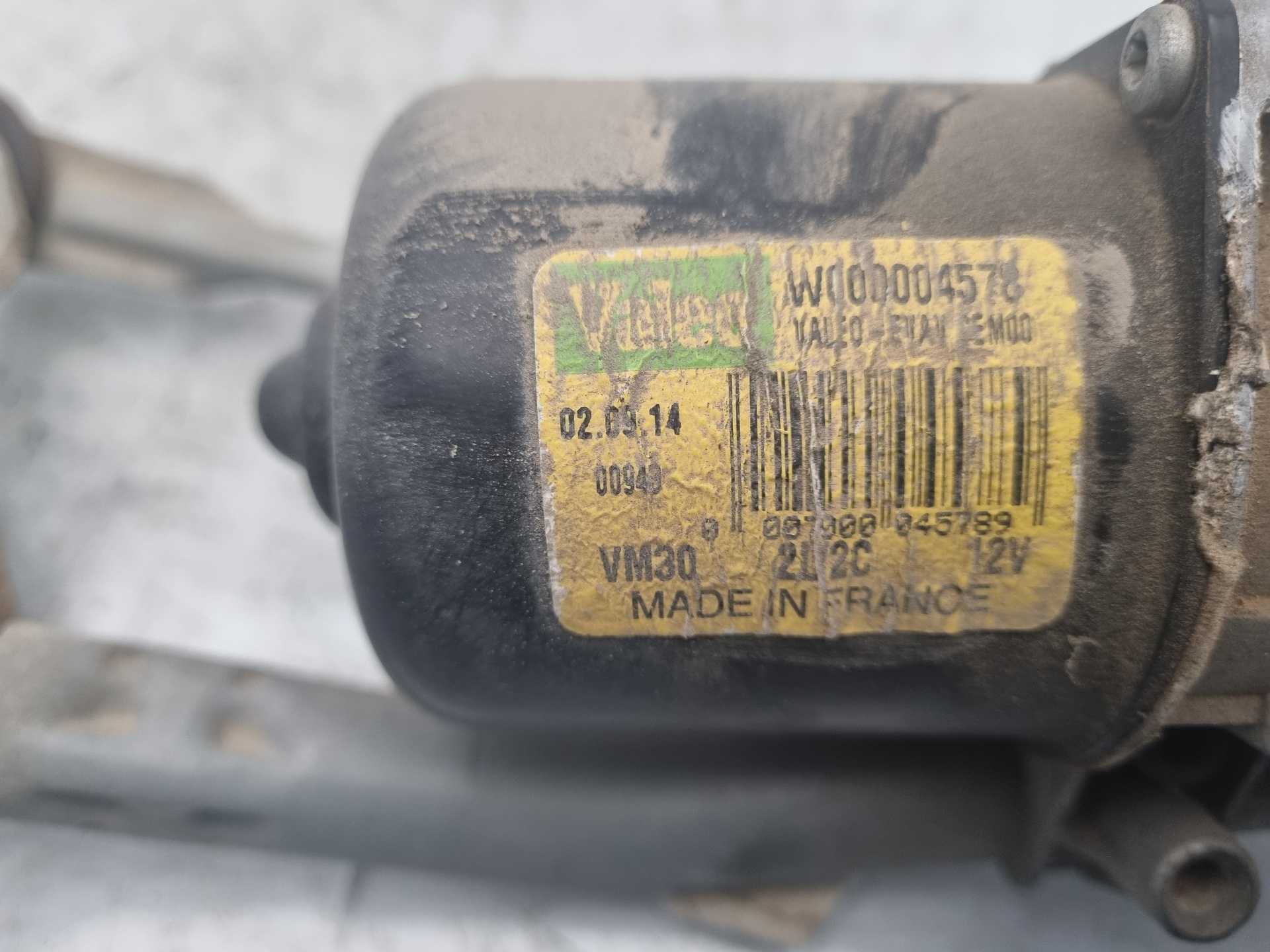 MOTOR LIMPIA DELANTERO CITROEN C3 8H01