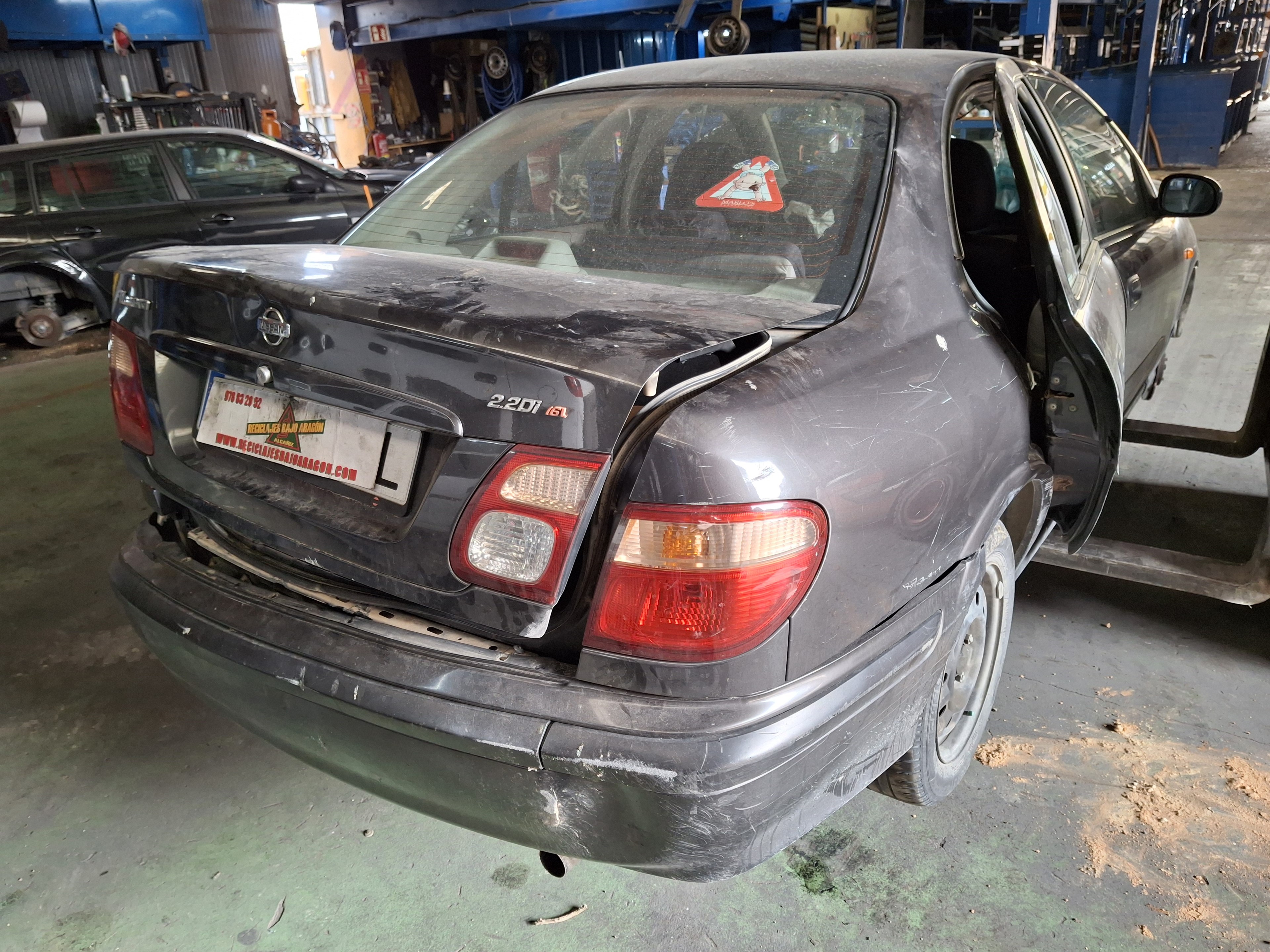 PILOTO TRASERO IZQUIERDO NISSAN ALMERA YD22