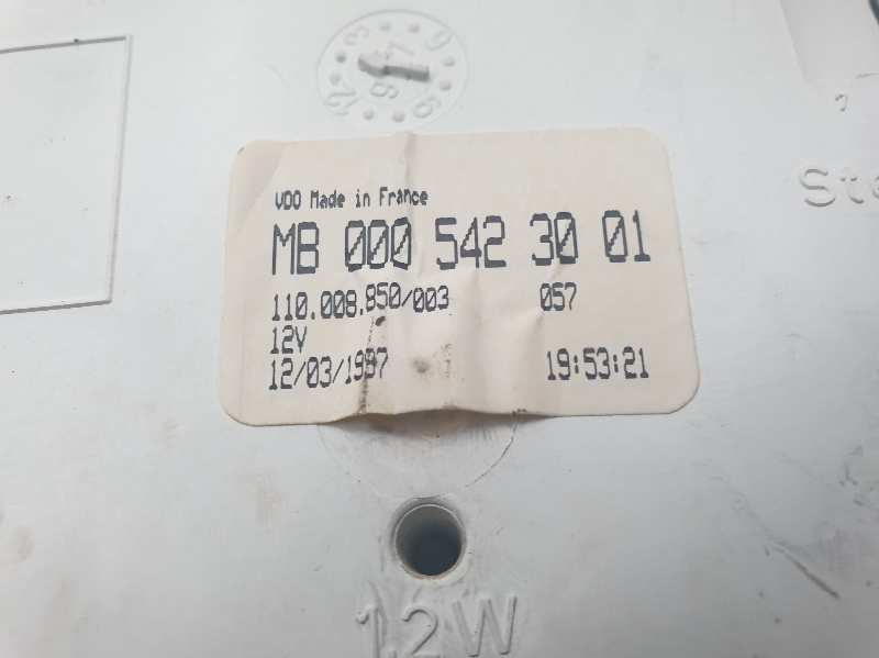 CUADRO INSTRUMENTOS MERCEDES-BENZ VITO D OM 601 D23