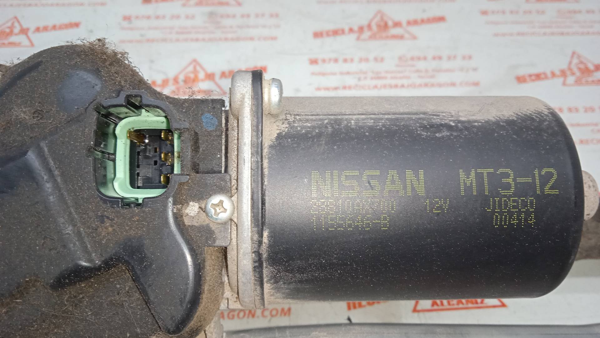 MOTOR LIMPIA DELANTERO NISSAN MICRA CR12DE