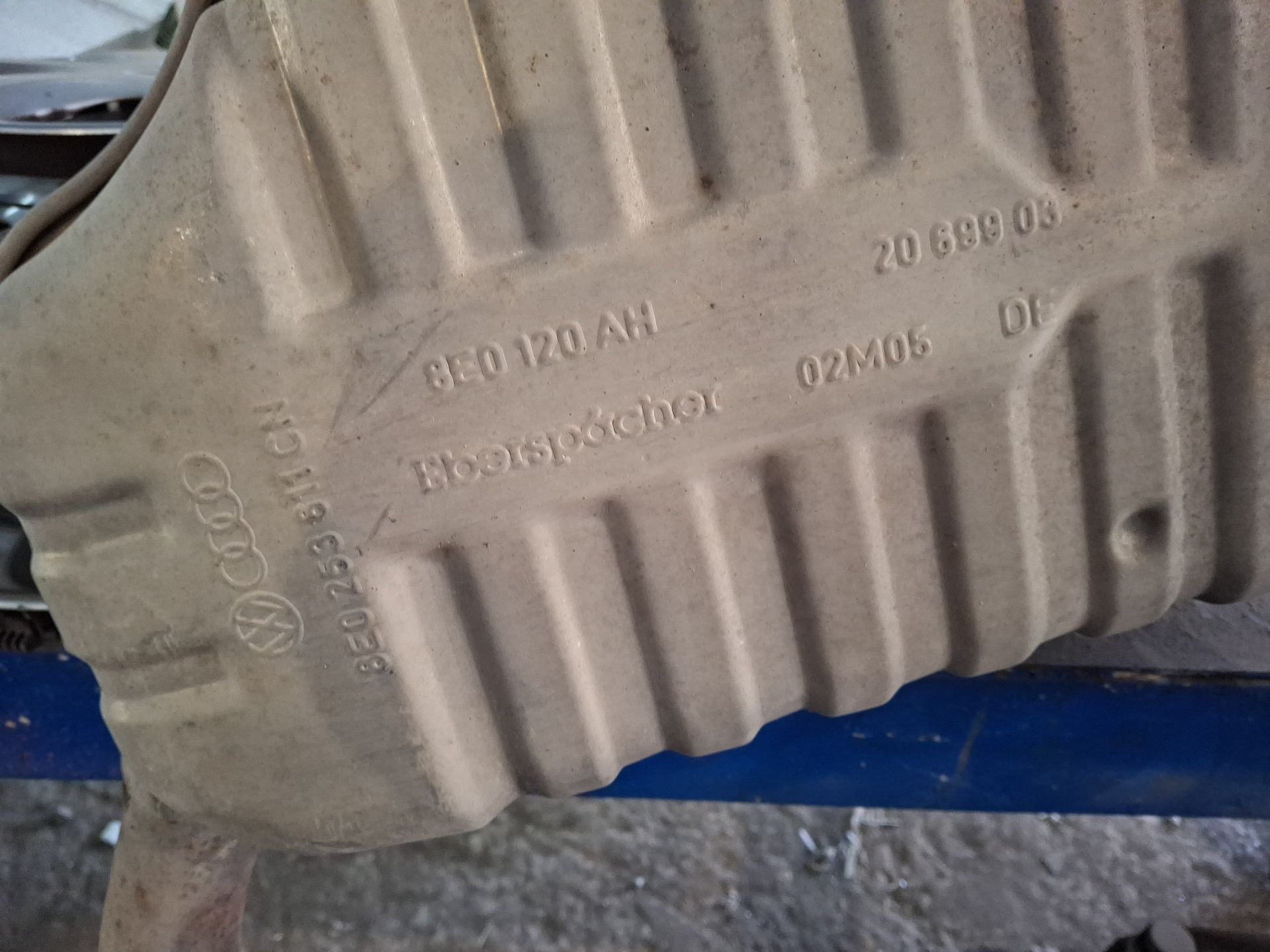 TUBO ESCAPE COMPLETO AUDI A4 