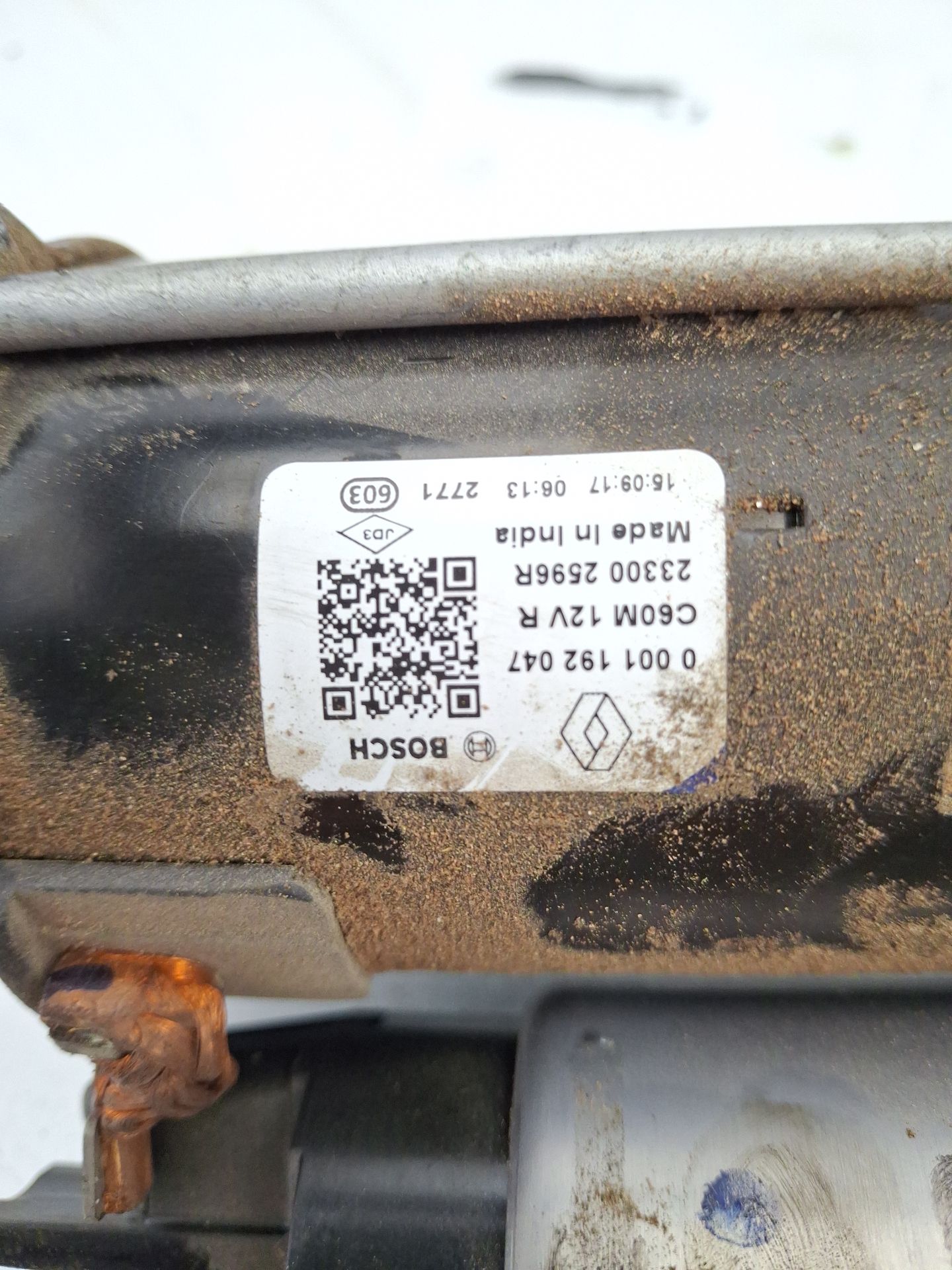 MOTOR ARRANQUE DACIA SANDERO 