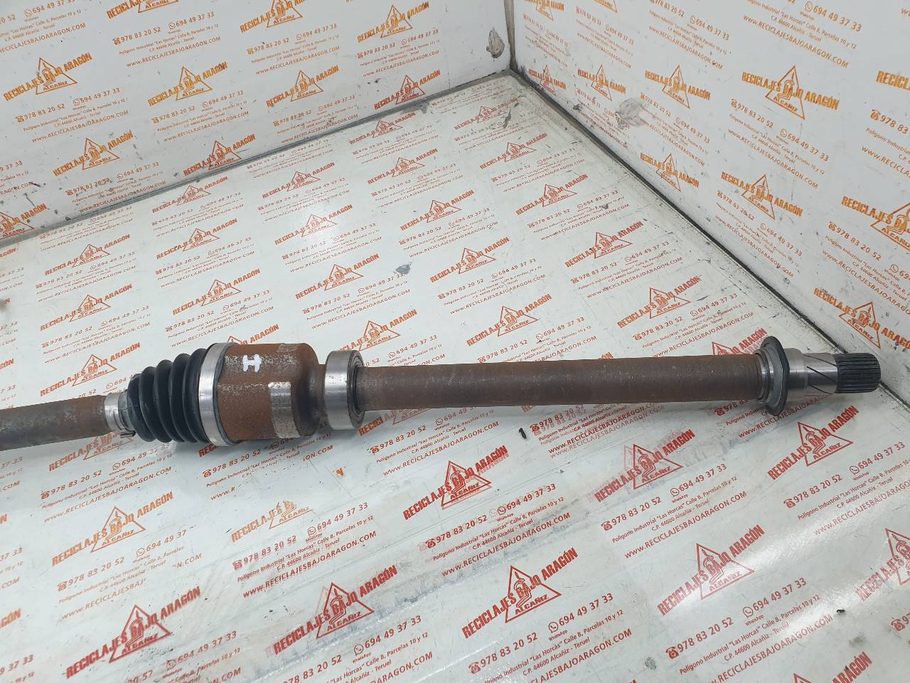 TRANSMISION DELANTERA DERECHA RENAULT GRAND 