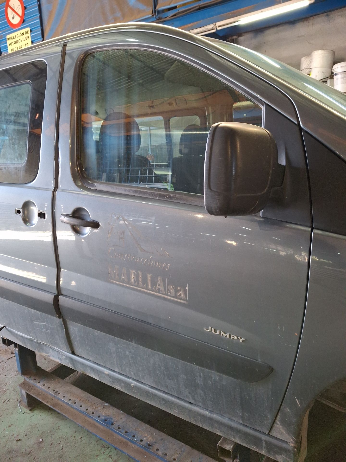 PUERTA DELANTERA DERECHA CITROEN JUMPY 