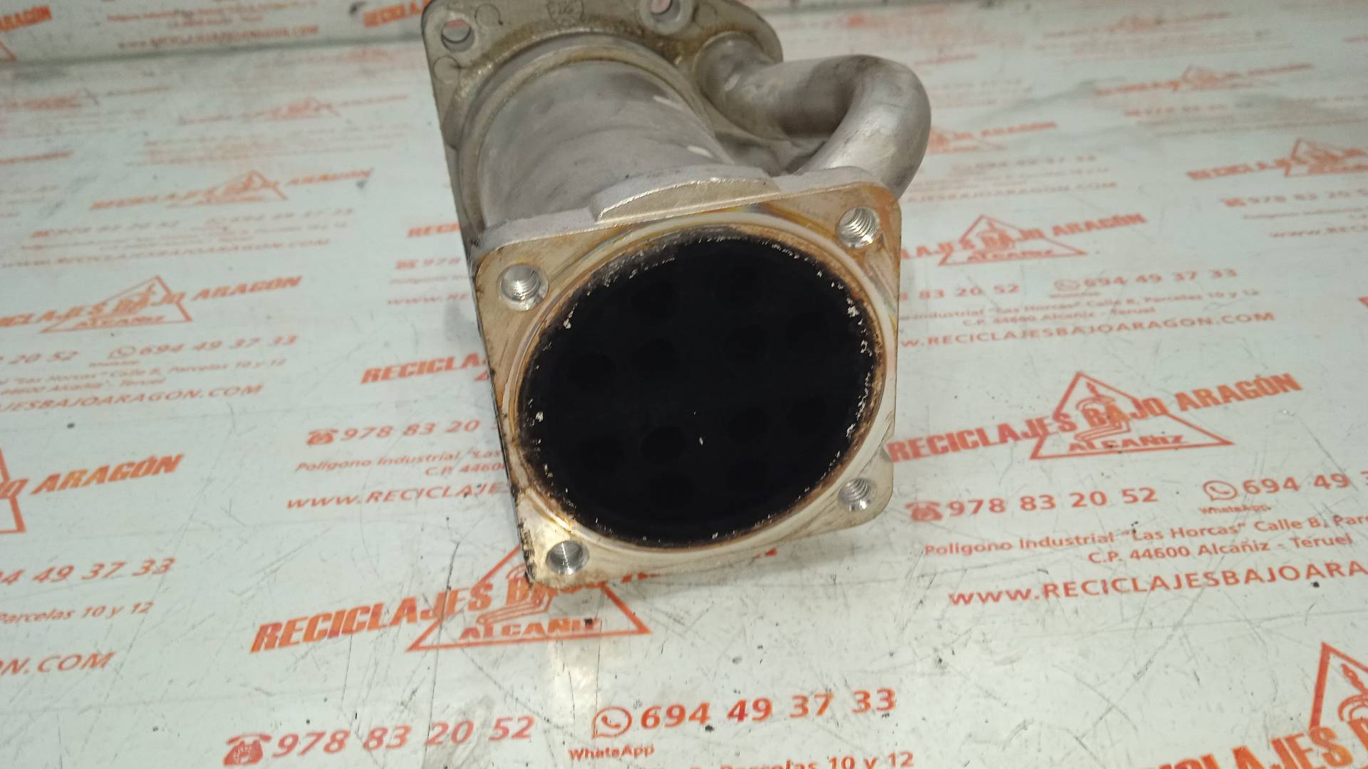 ENFRIADOR DE GASES DACIA LOGAN K9K K7