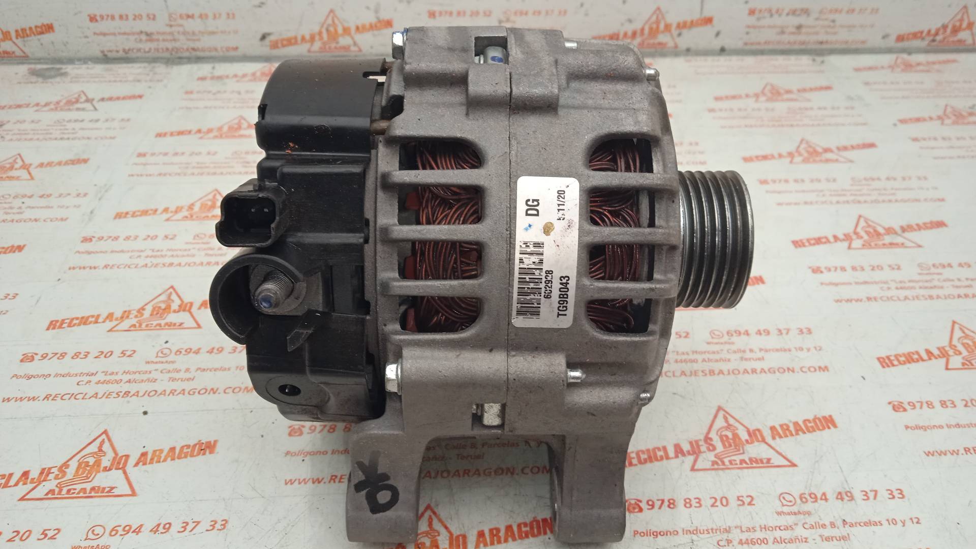 ALTERNADOR CITROEN C4 BERLINA KFU