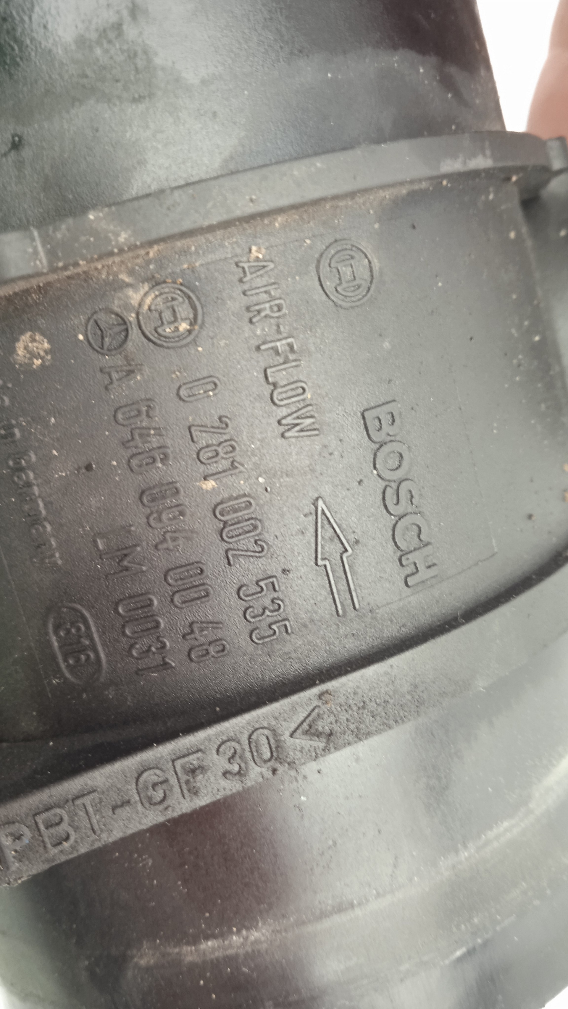 CAUDALIMETRO MERCEDES-BENZ CLASE E OM646961