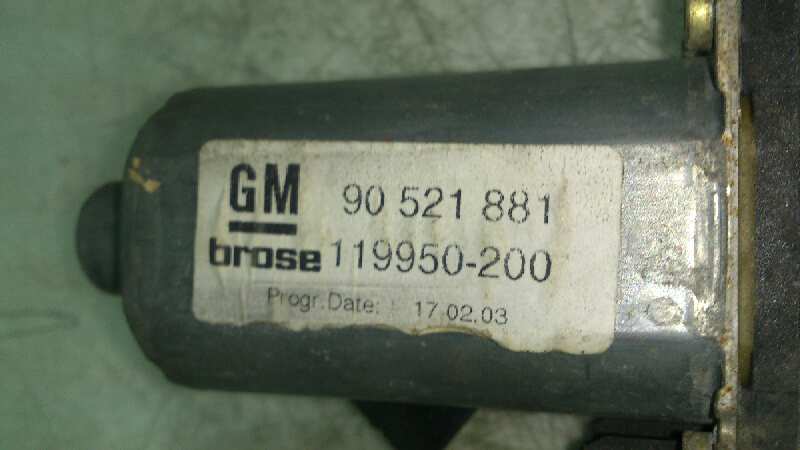 ELEVALUNAS DELANTERO IZQUIERDO OPEL ASTRA Y20DTH