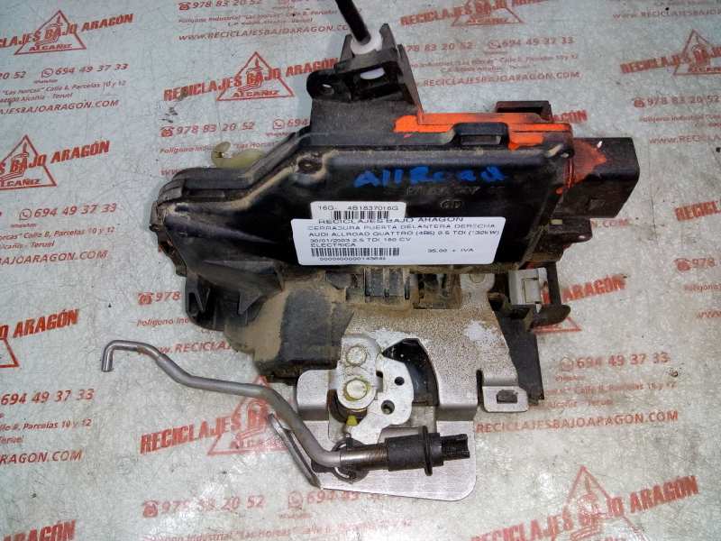 CERRADURA PUERTA DELANTERA DERECHA AUDI ALLROAD AKE