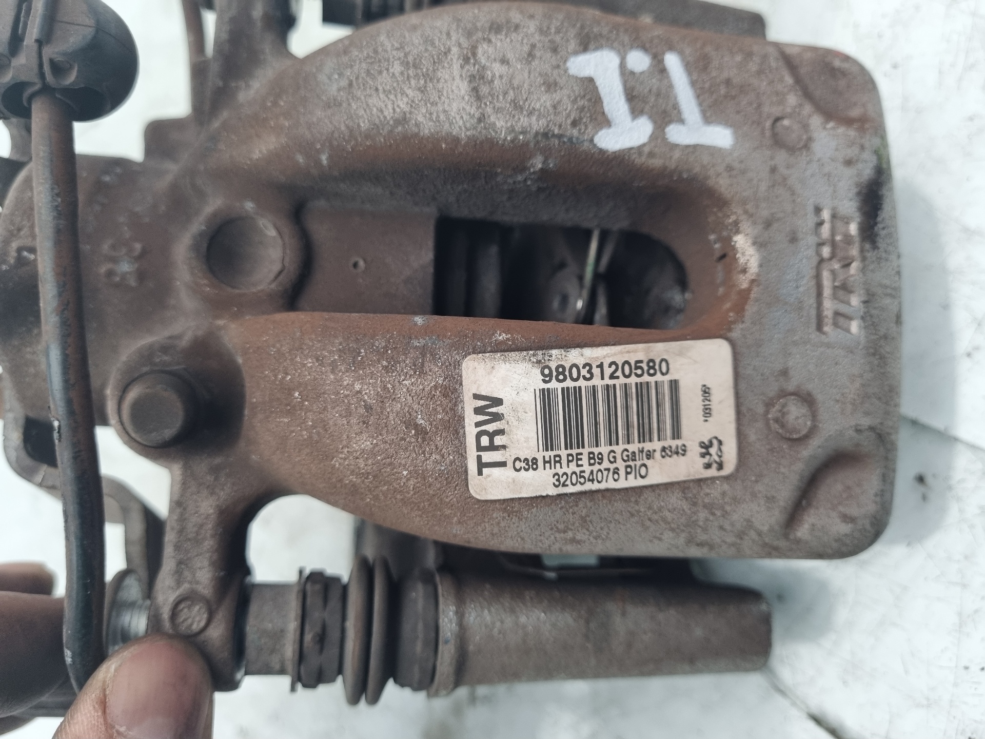 PINZA FRENO TRASERA IZQUIERDA CITROEN BERLINGO 9H02