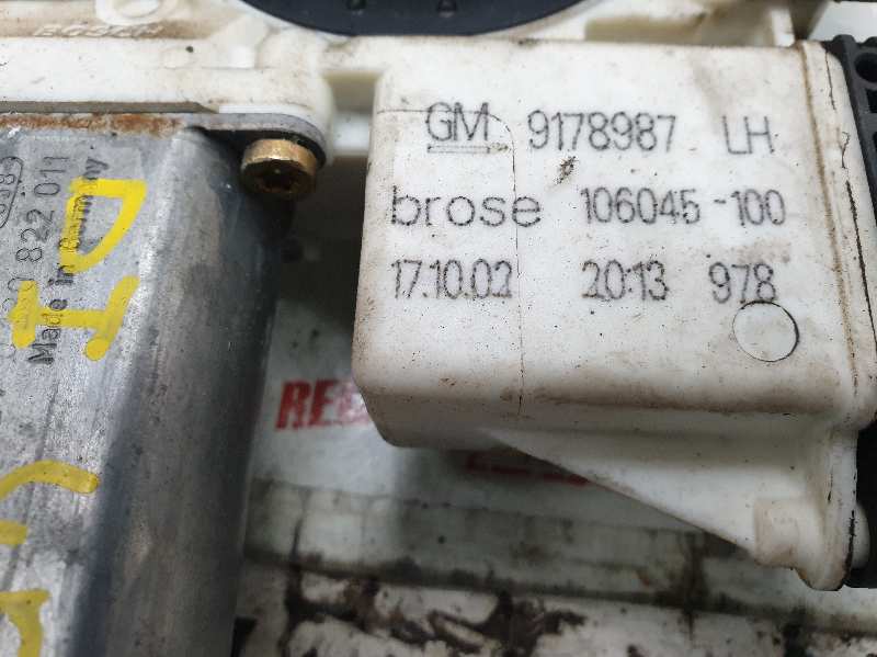 ELEVALUNAS DELANTERO IZQUIERDO OPEL VECTRA Y20DTH