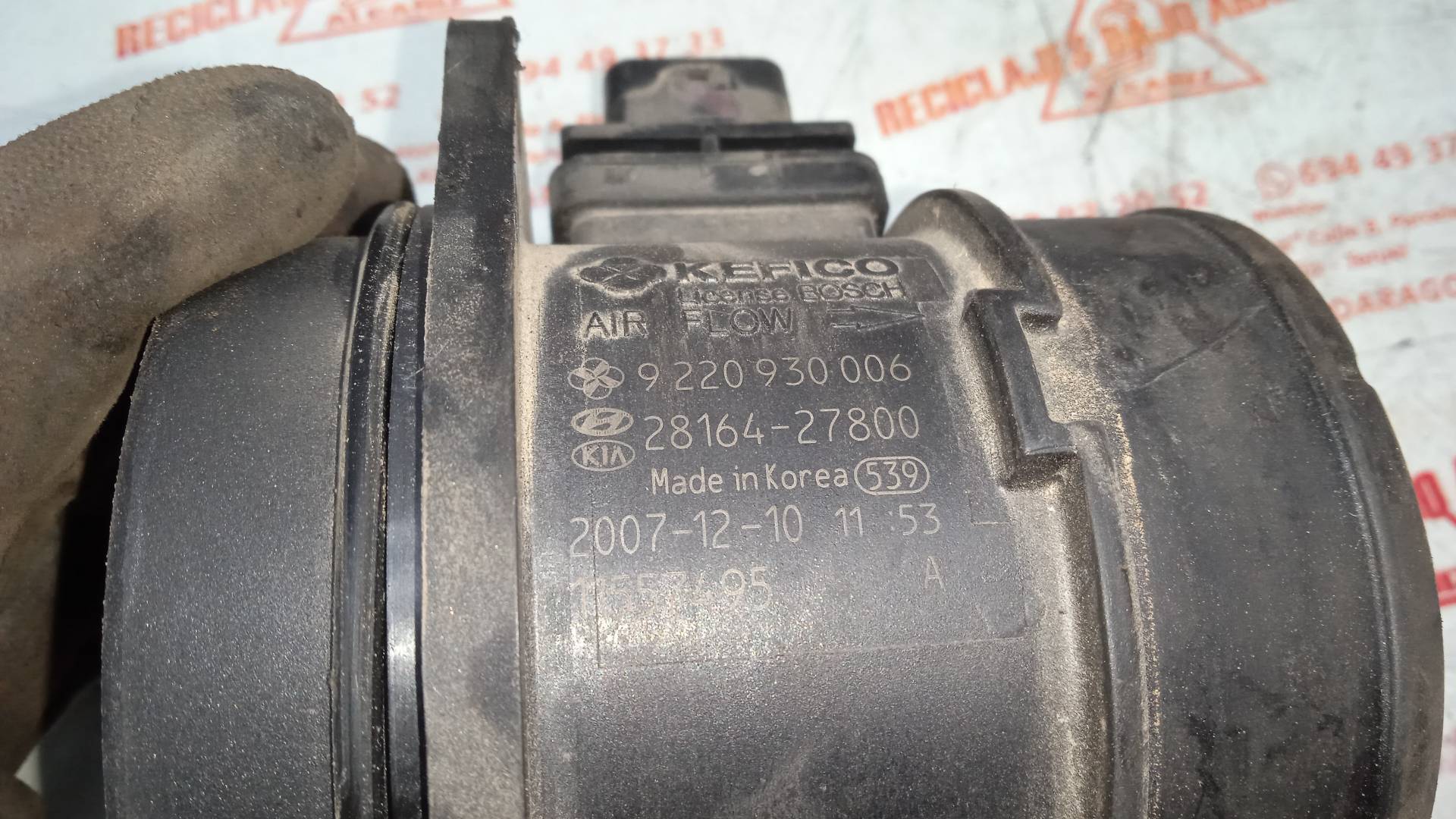 CAUDALIMETRO KIA CEED D4EA