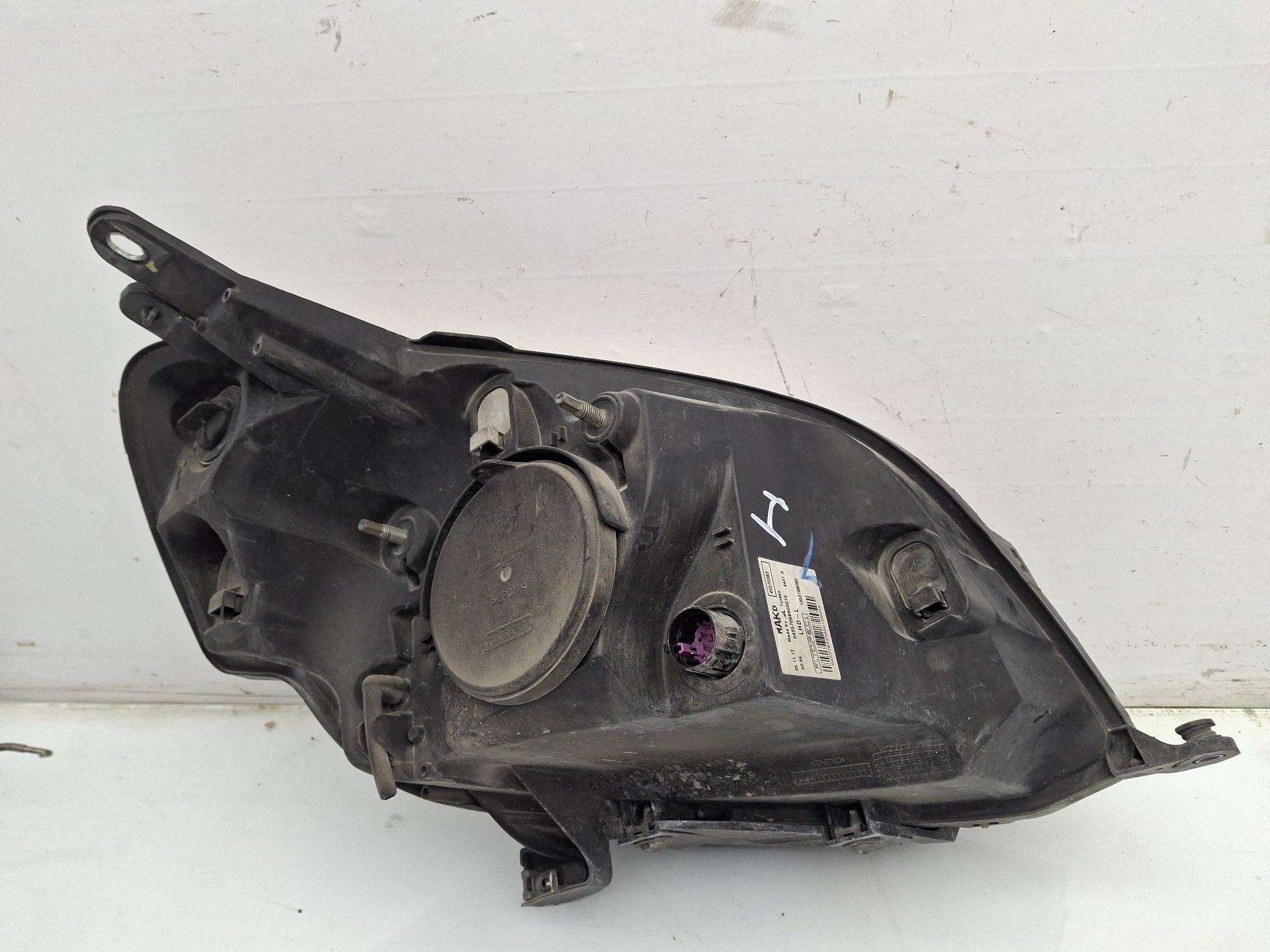 FARO IZQUIERDO FIAT FIORINO 