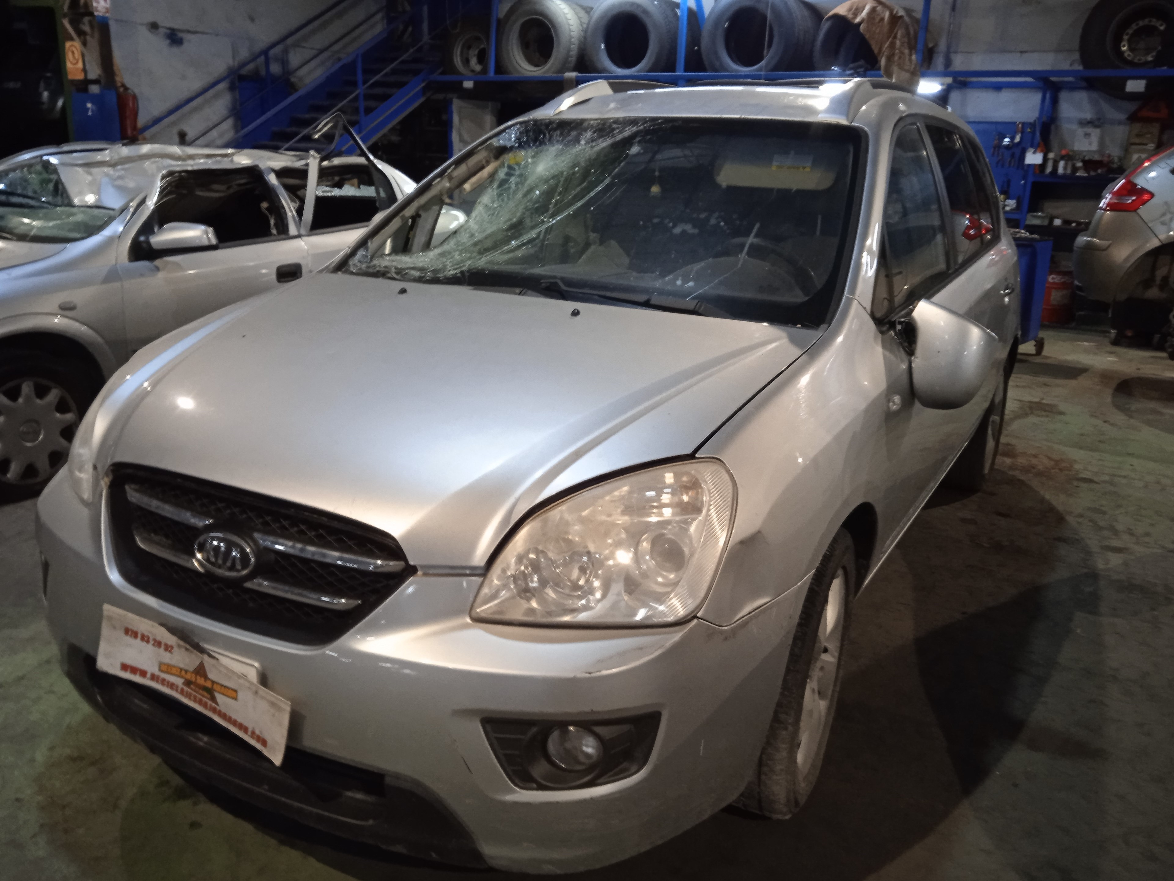 MOTOR ARRANQUE KIA CARENS D4EA