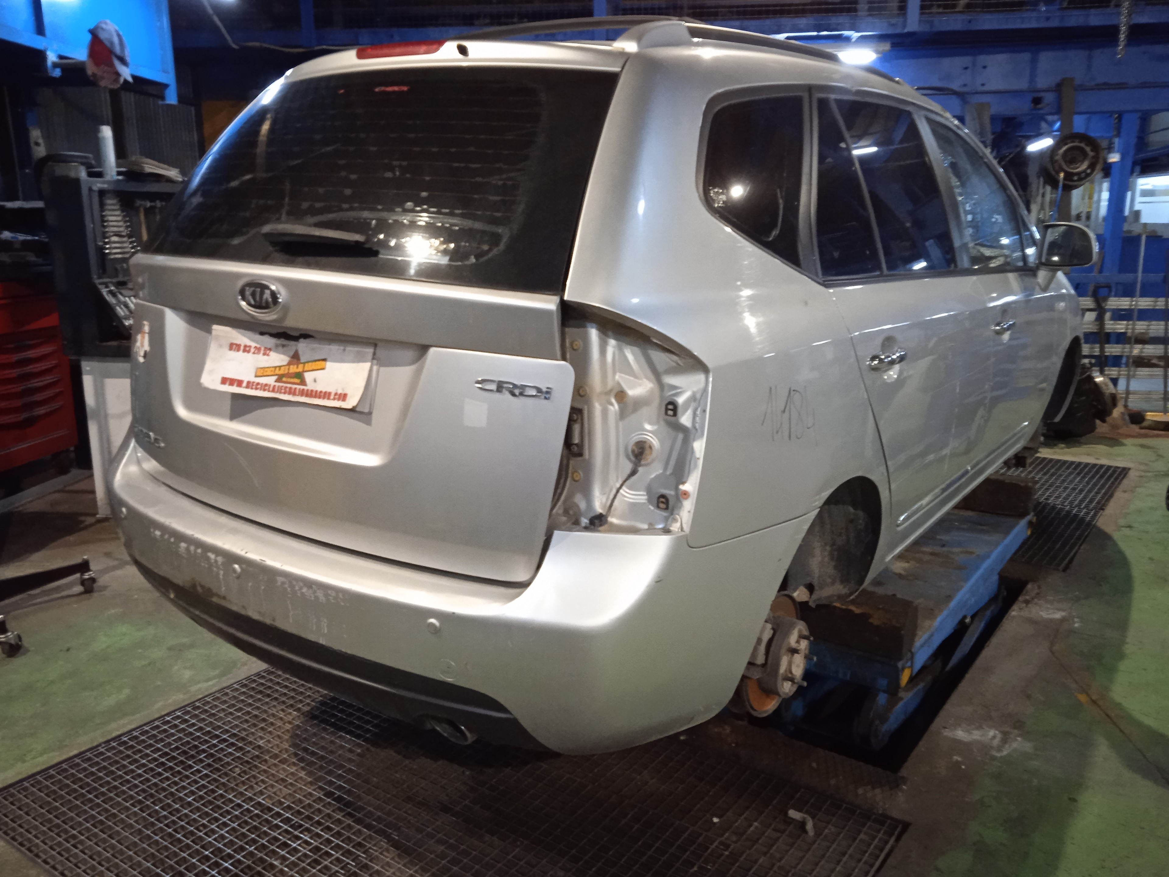 MOTOR ARRANQUE KIA CARENS D4EA