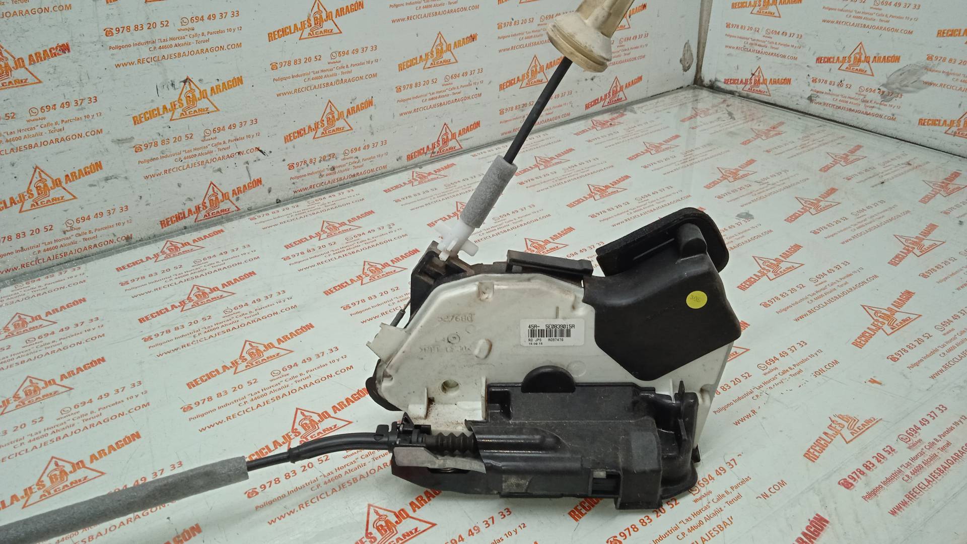 CERRADURA PUERTA TRASERA IZQUIERDA VOLKSWAGEN PASS DCZ