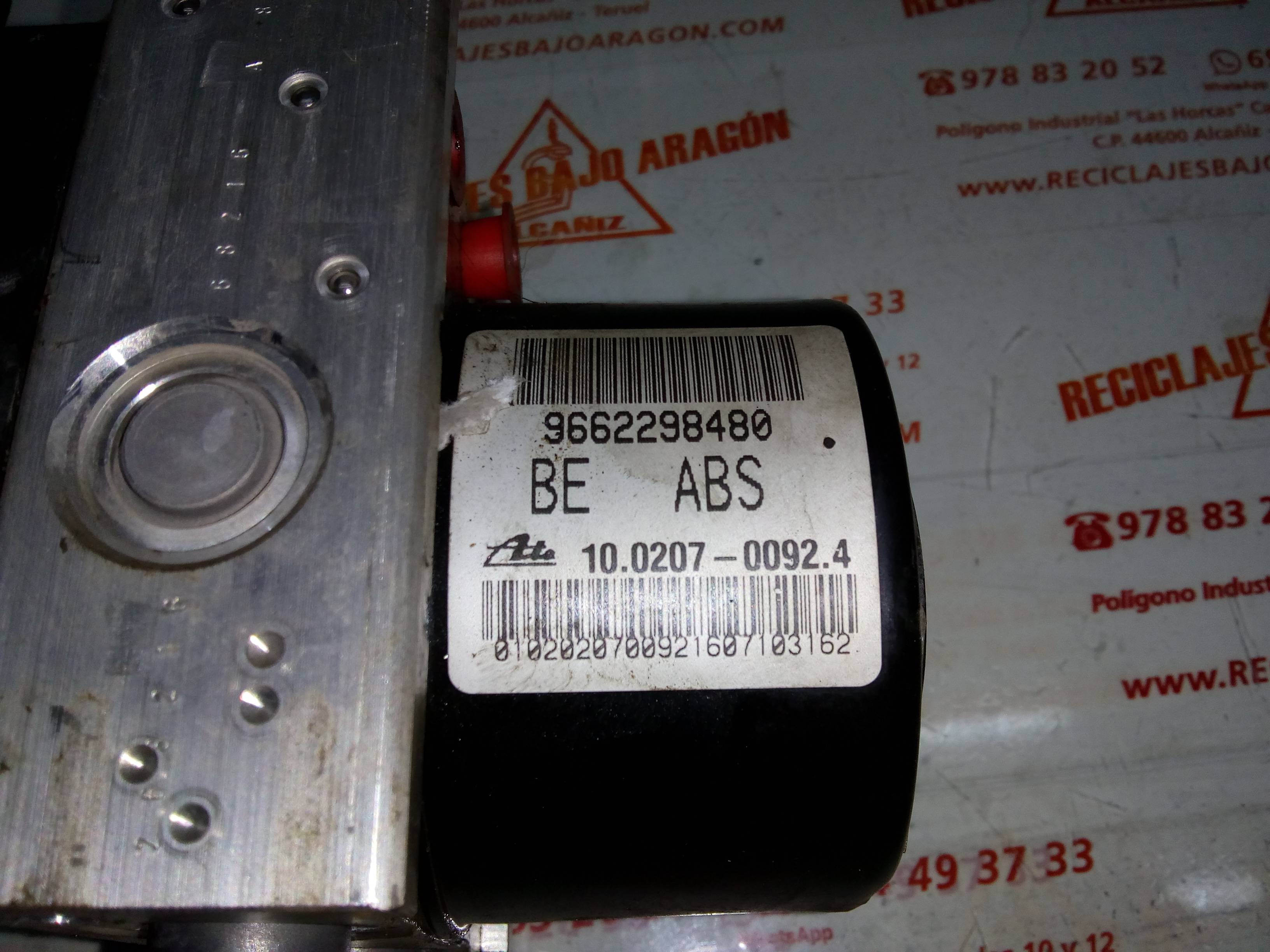 ABS PEUGEOT 207/207+ KFV