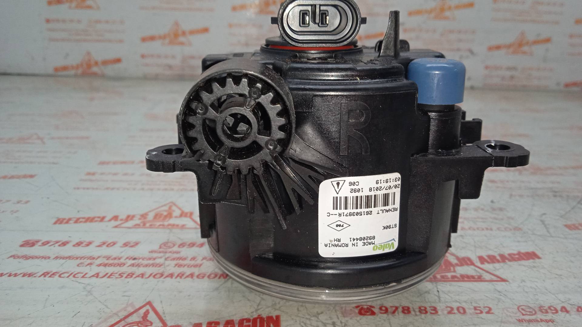 FARO ANTINIEBLA DERECHO RENAULT GRAND 