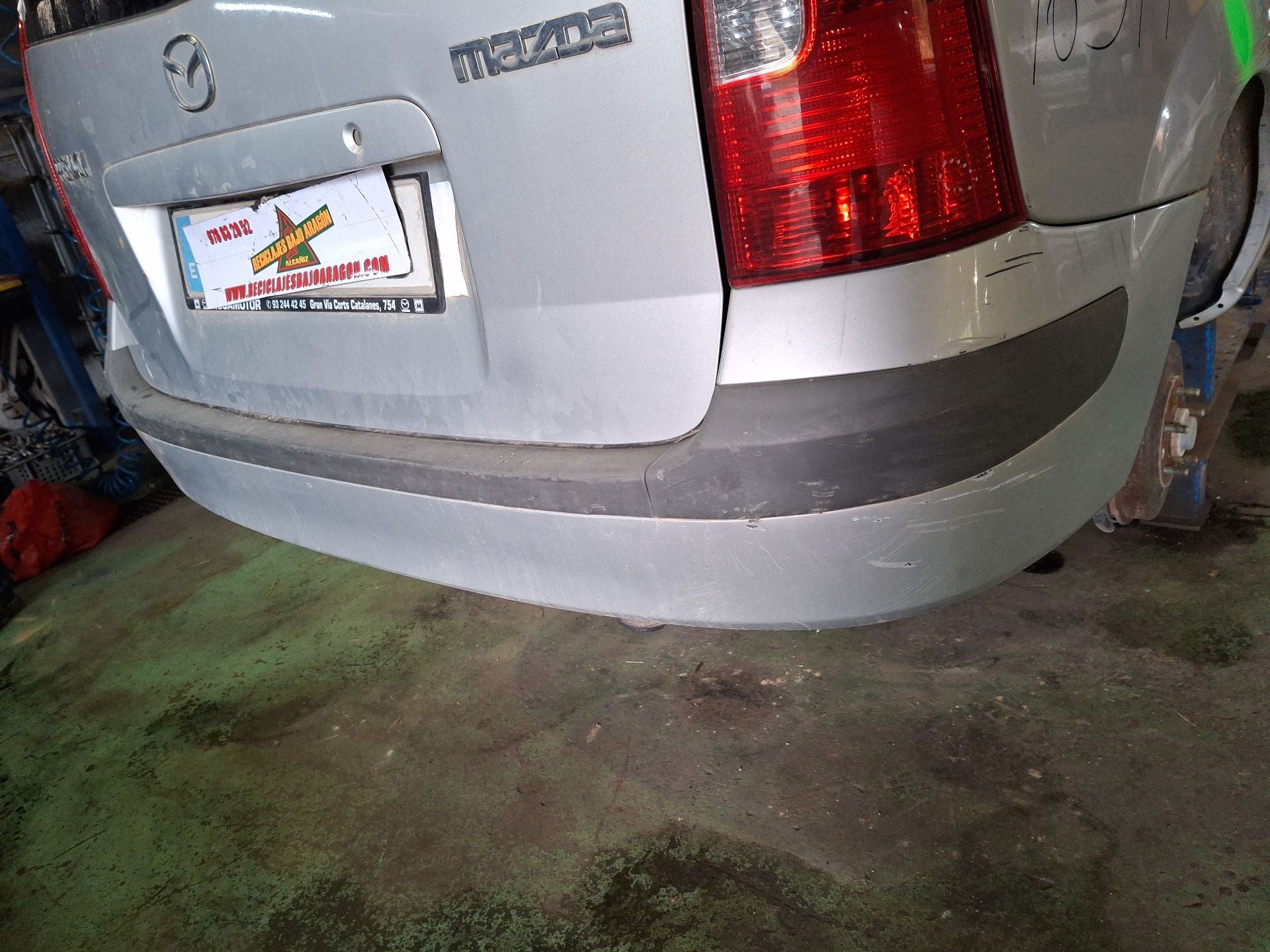 PARAGOLPES TRASERO MAZDA PREMACY 