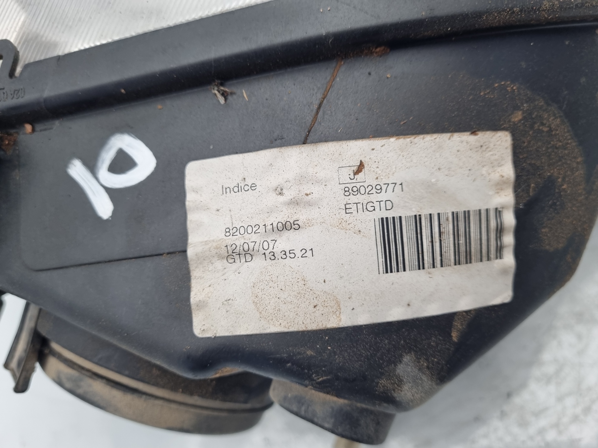 FARO IZQUIERDO DACIA LOGAN K7M F7