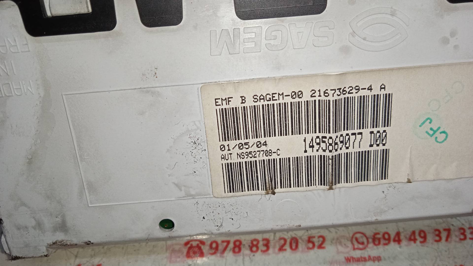 PANTALLA MULTIFUNCION FIAT ULYSSE RHW