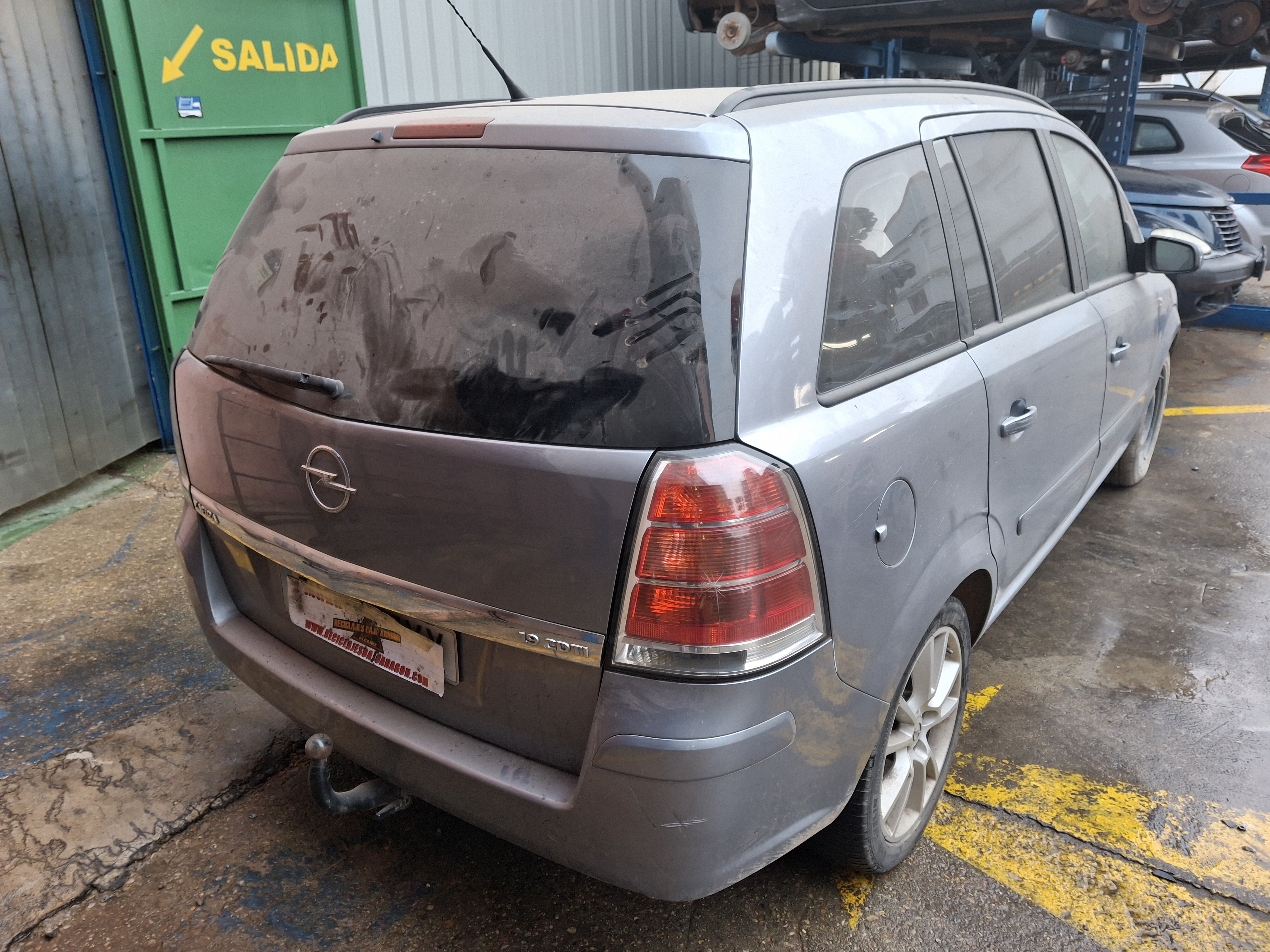  OPEL ZAFIRA / ZAFIRA FAMILY B (A05) 1.9 CDTI (M75)