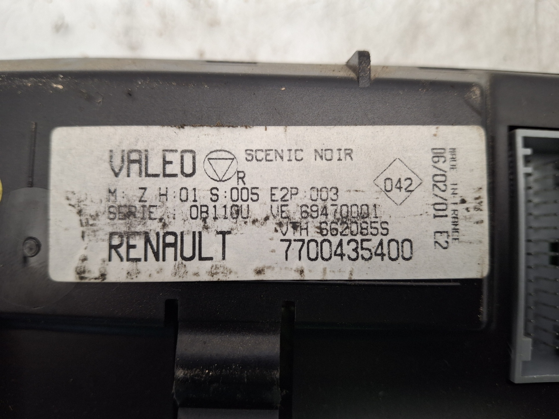 MANDO CALEFACCION / AIRE ACONDICIONADO RENAULT SC? F4R C7