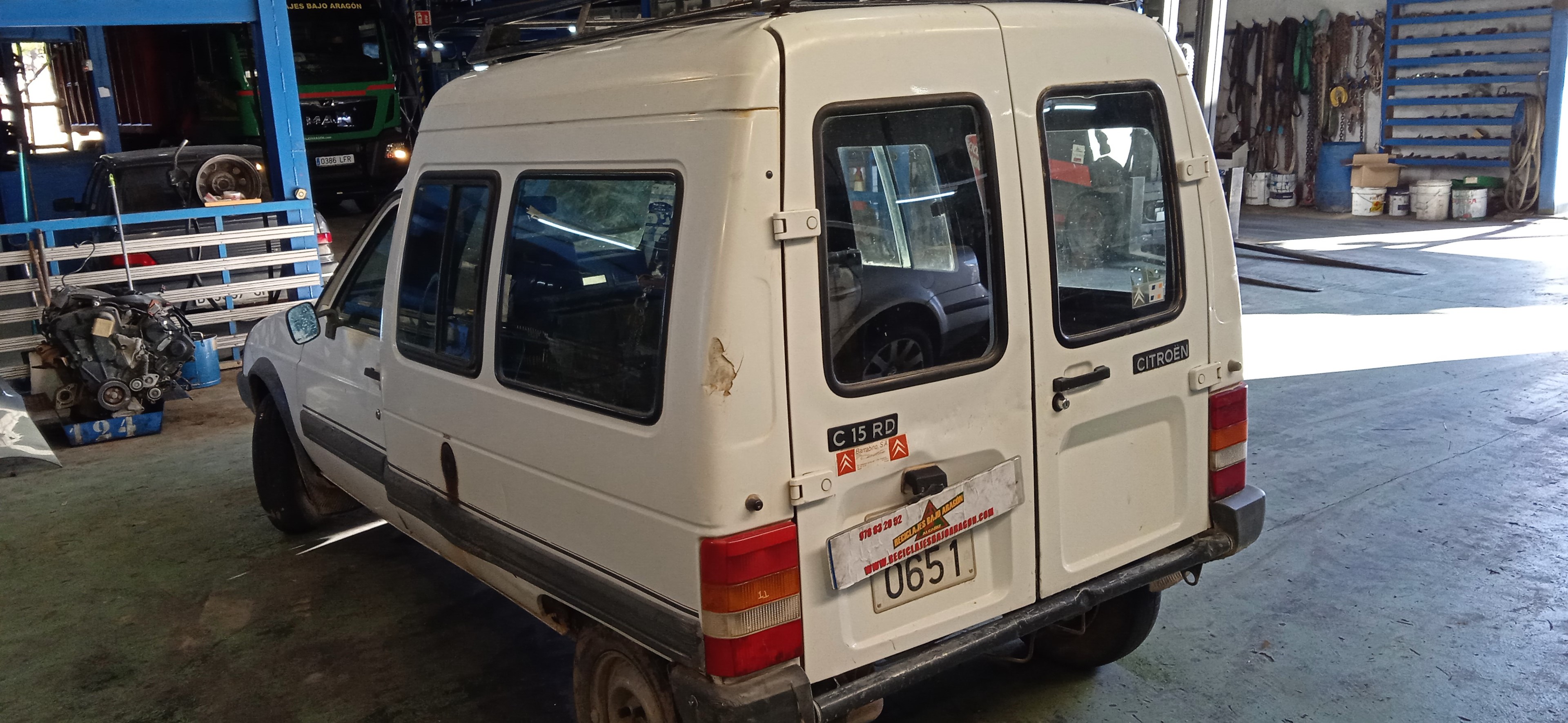 CERRADURA PUERTA DELANTERA DERECHA CITROEN C15 D-161-A