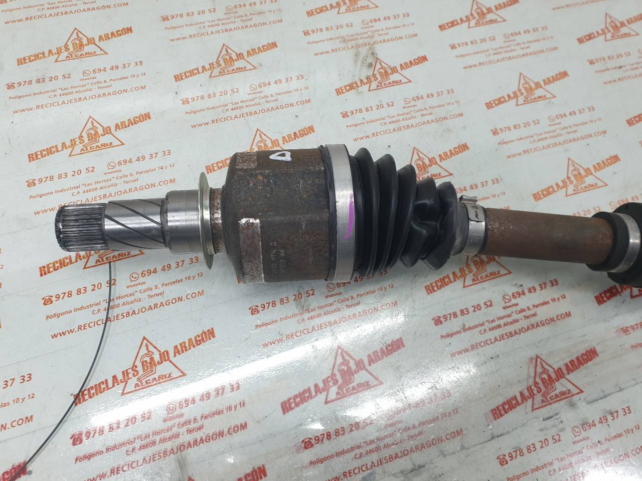 TRANSMISION DELANTERA IZQUIERDA RENAULT GRAND 