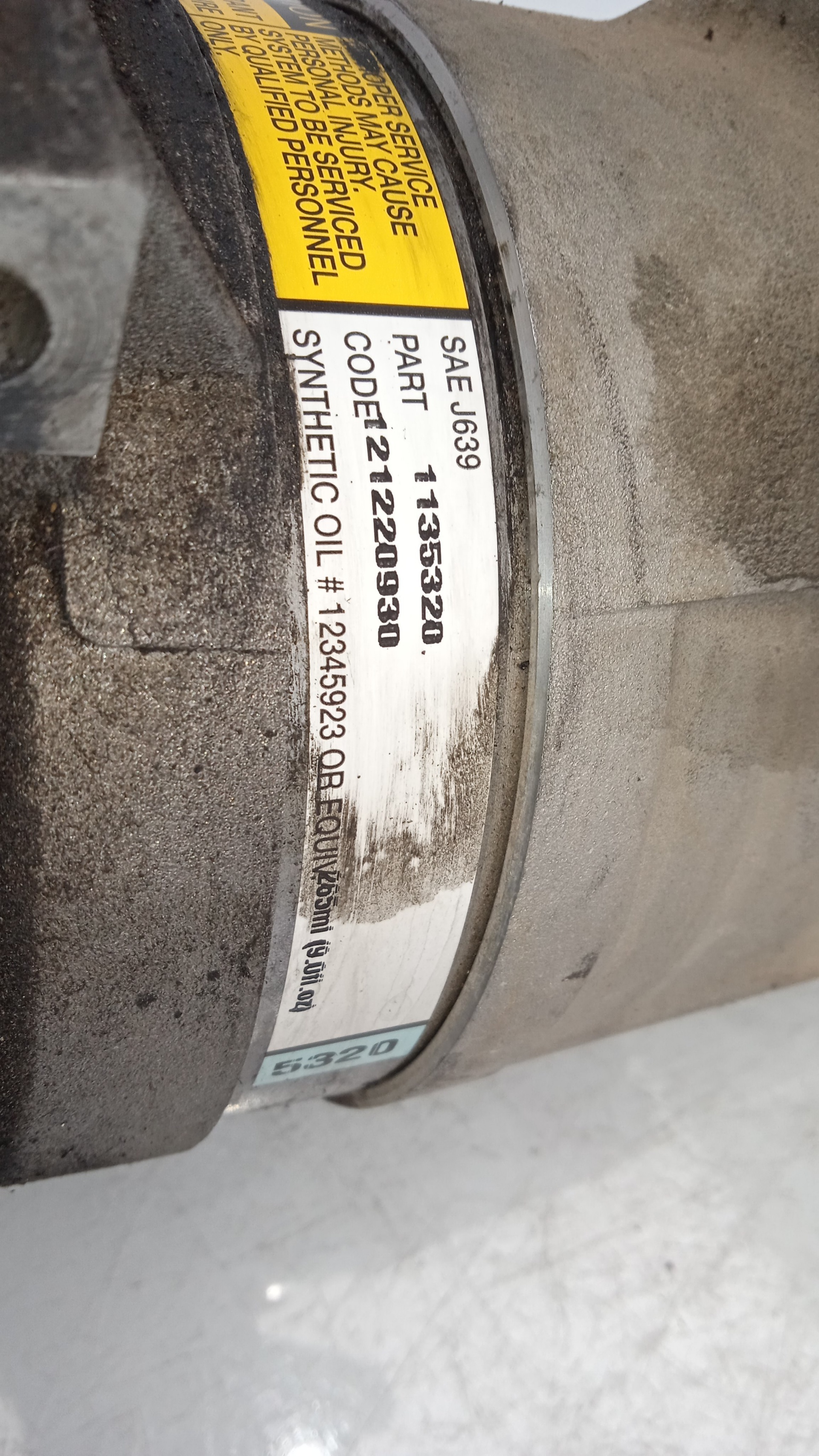 COMPRESOR AIRE ACONDICIONADO RENAULT LAGUNA F9Q C7