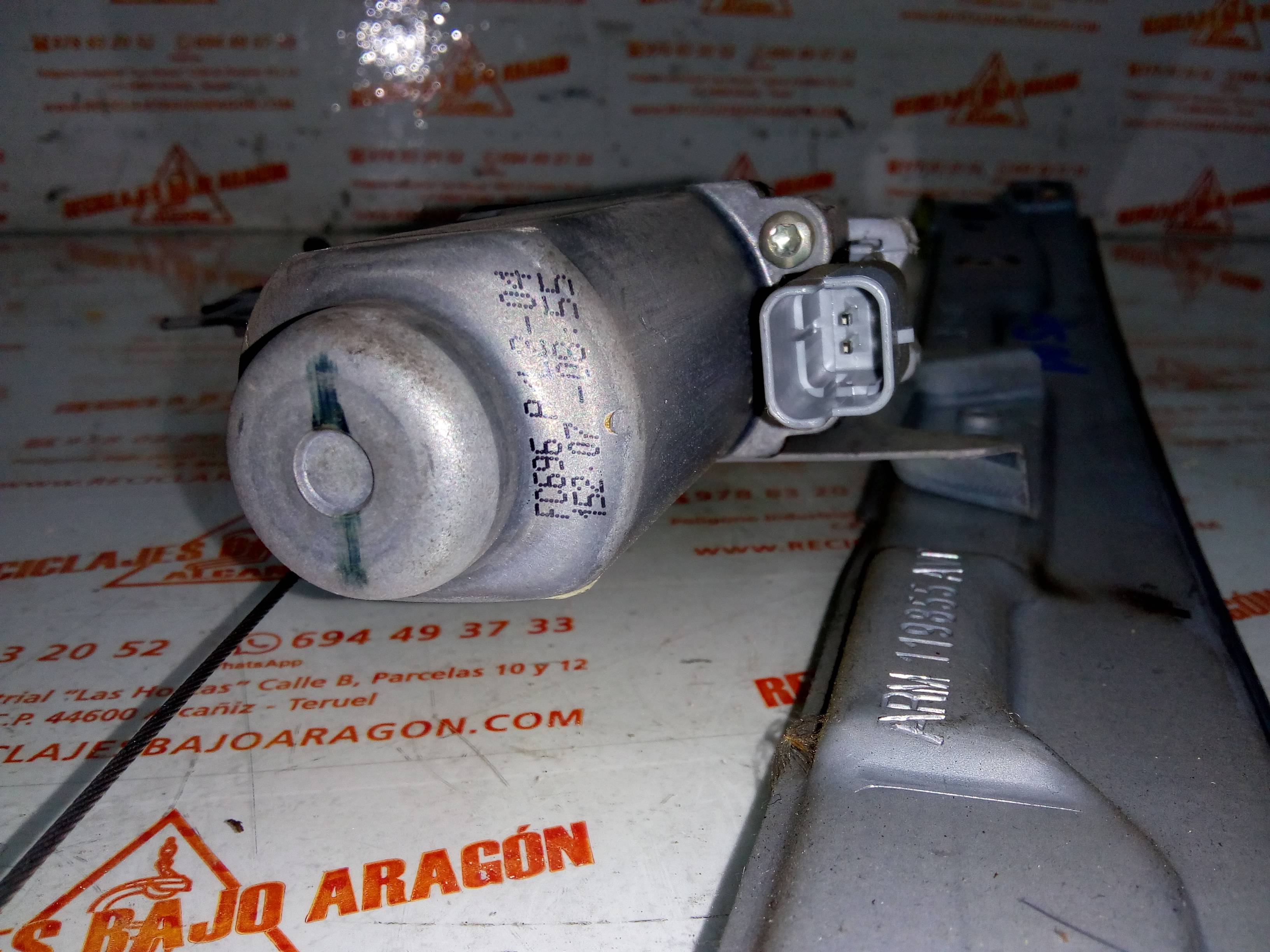 ELEVALUNAS DELANTERO DERECHO PEUGEOT 207/207+ KFV