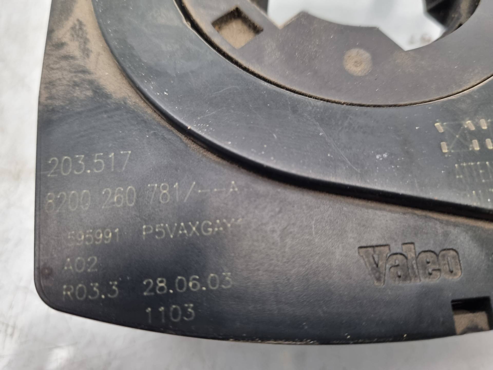 ANILLO AIRBAG RENAULT ESPACE F9QA8