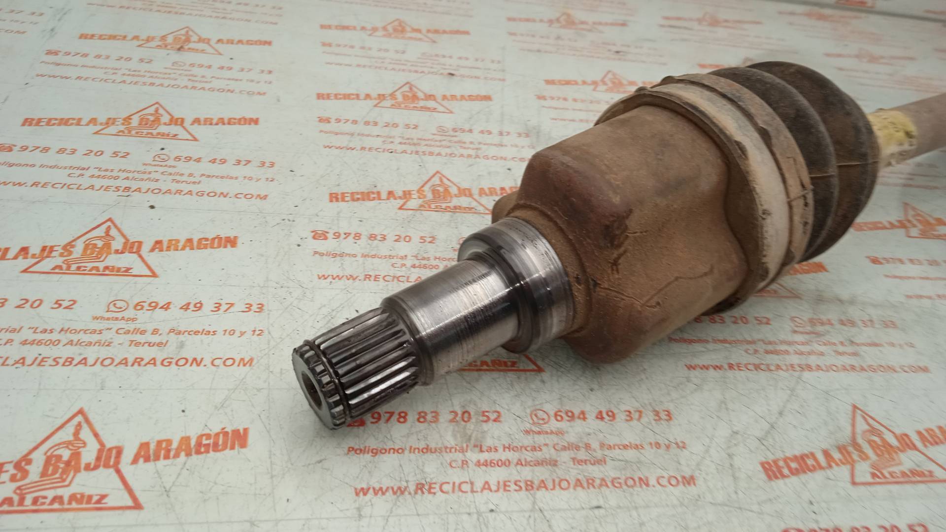 TRANSMISION DELANTERA IZQUIERDA FORD FIESTA F6JB