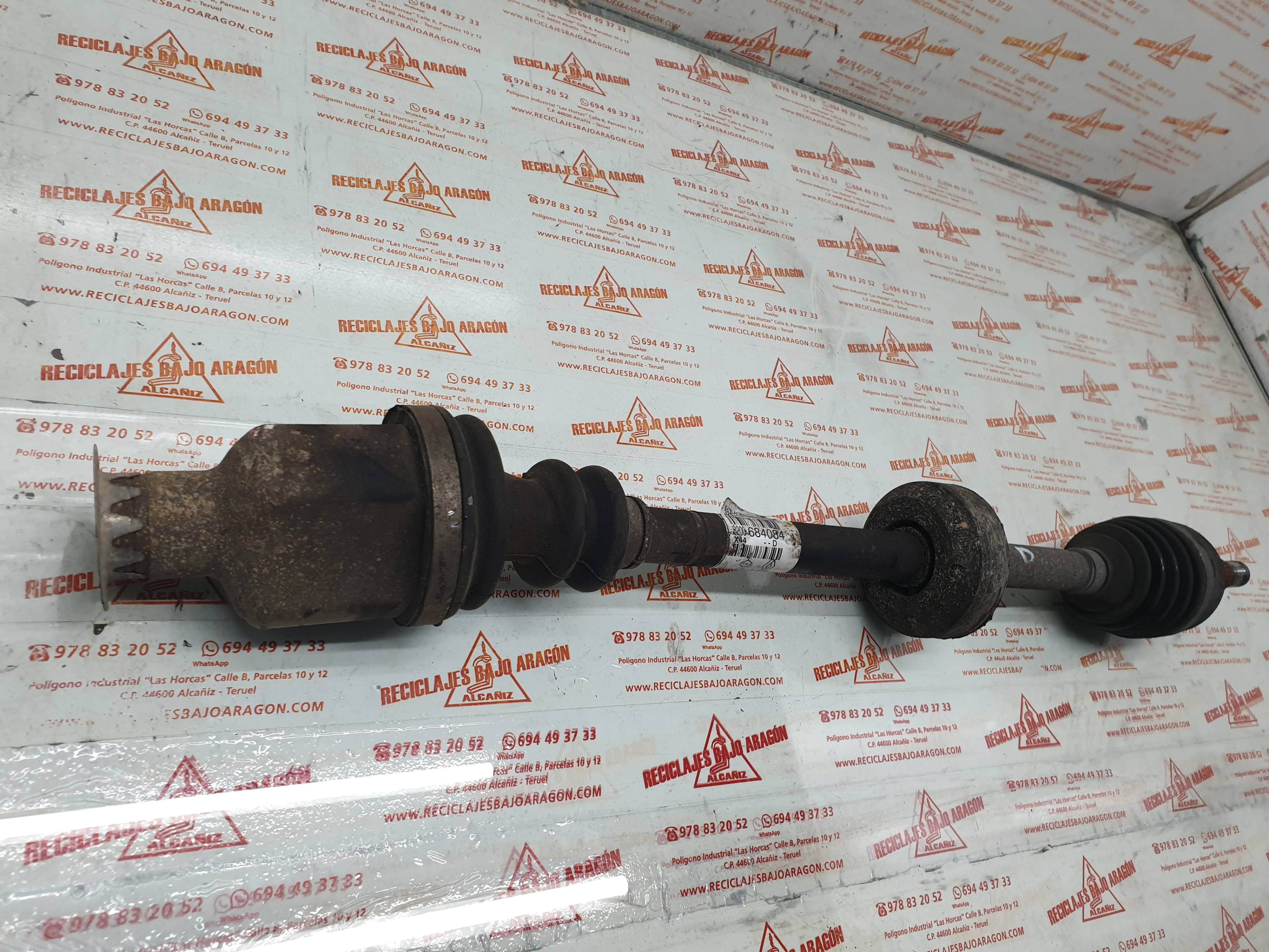 TRANSMISION DELANTERA DERECHA RENAULT TWINGO D4FJ7