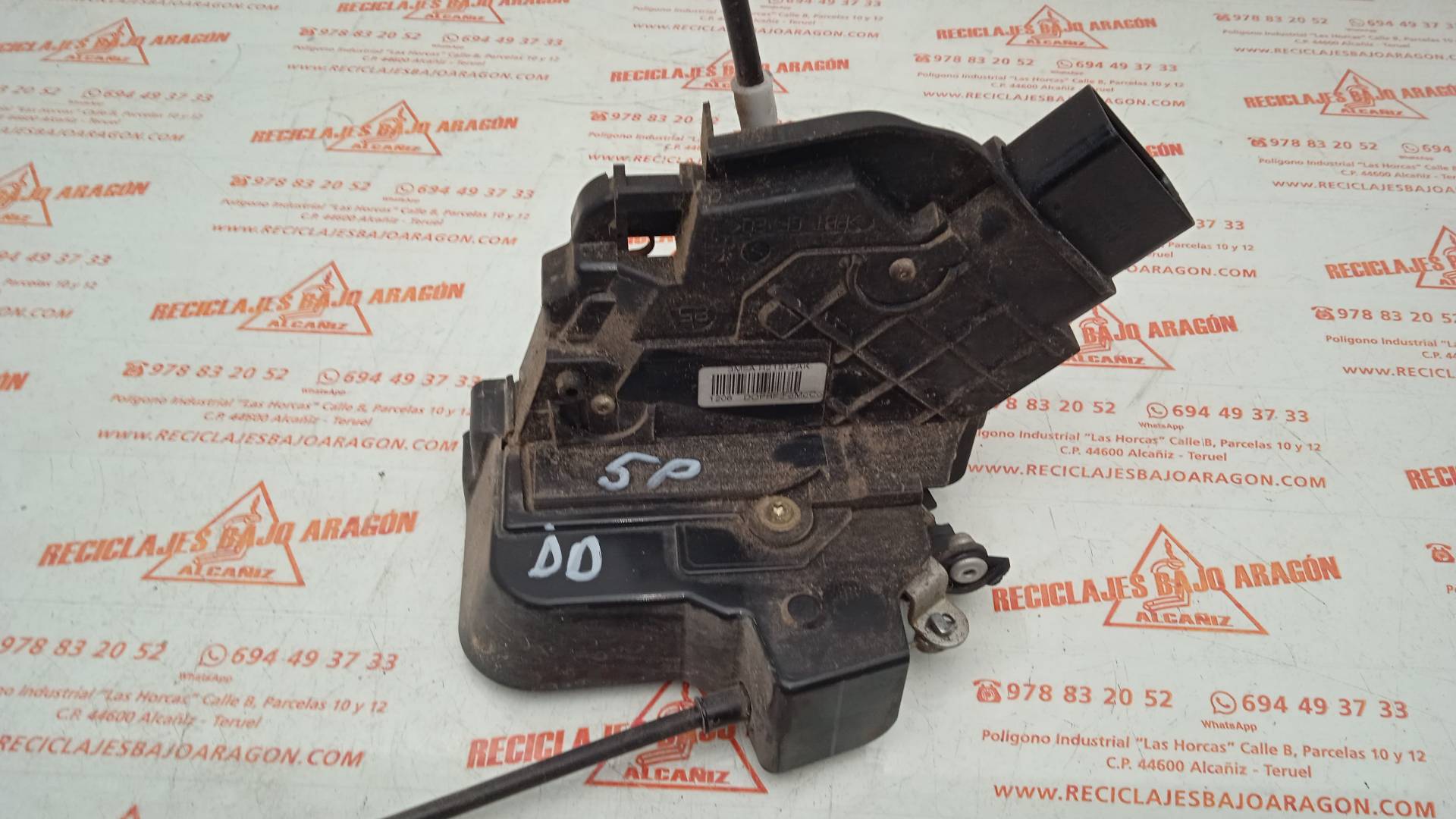 CERRADURA PUERTA DELANTERA DERECHA FORD FOCUS HHDA