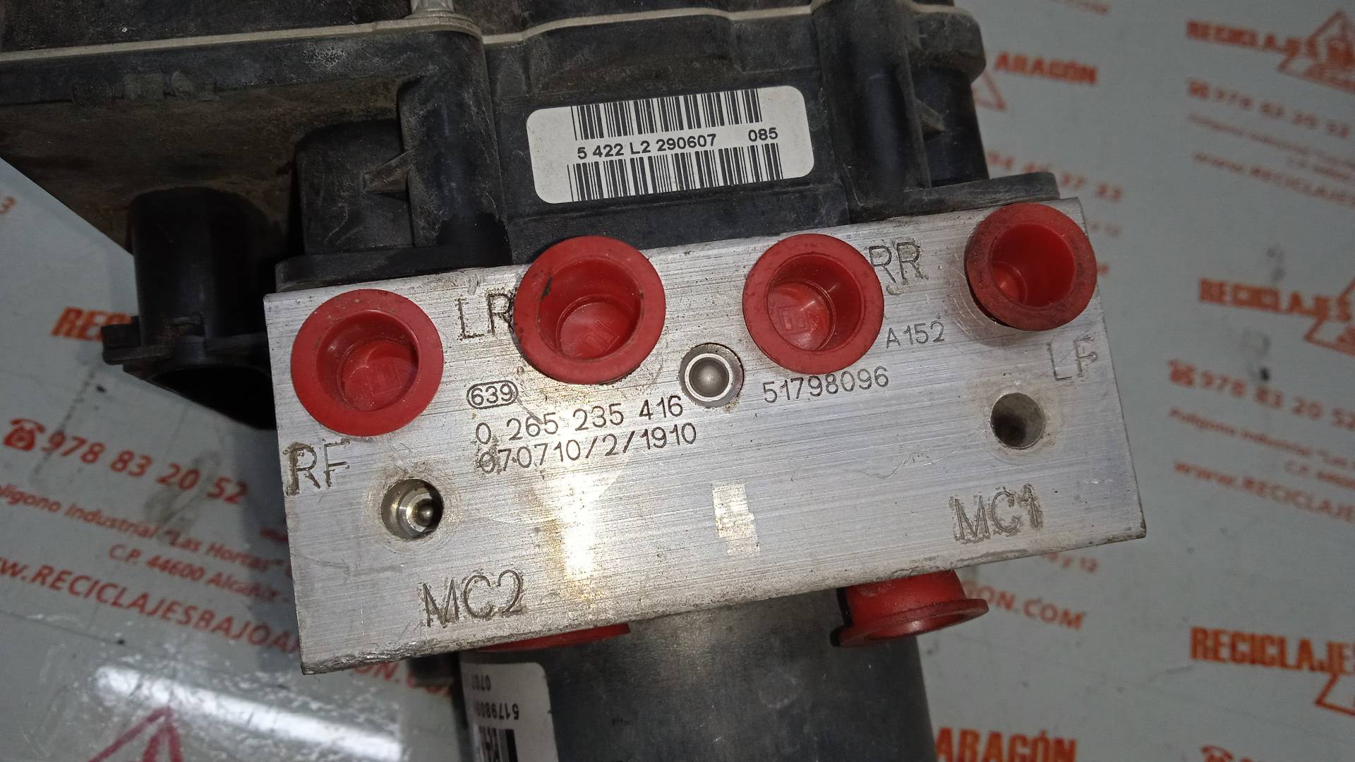 ABS FIAT BRAVO 192A8000