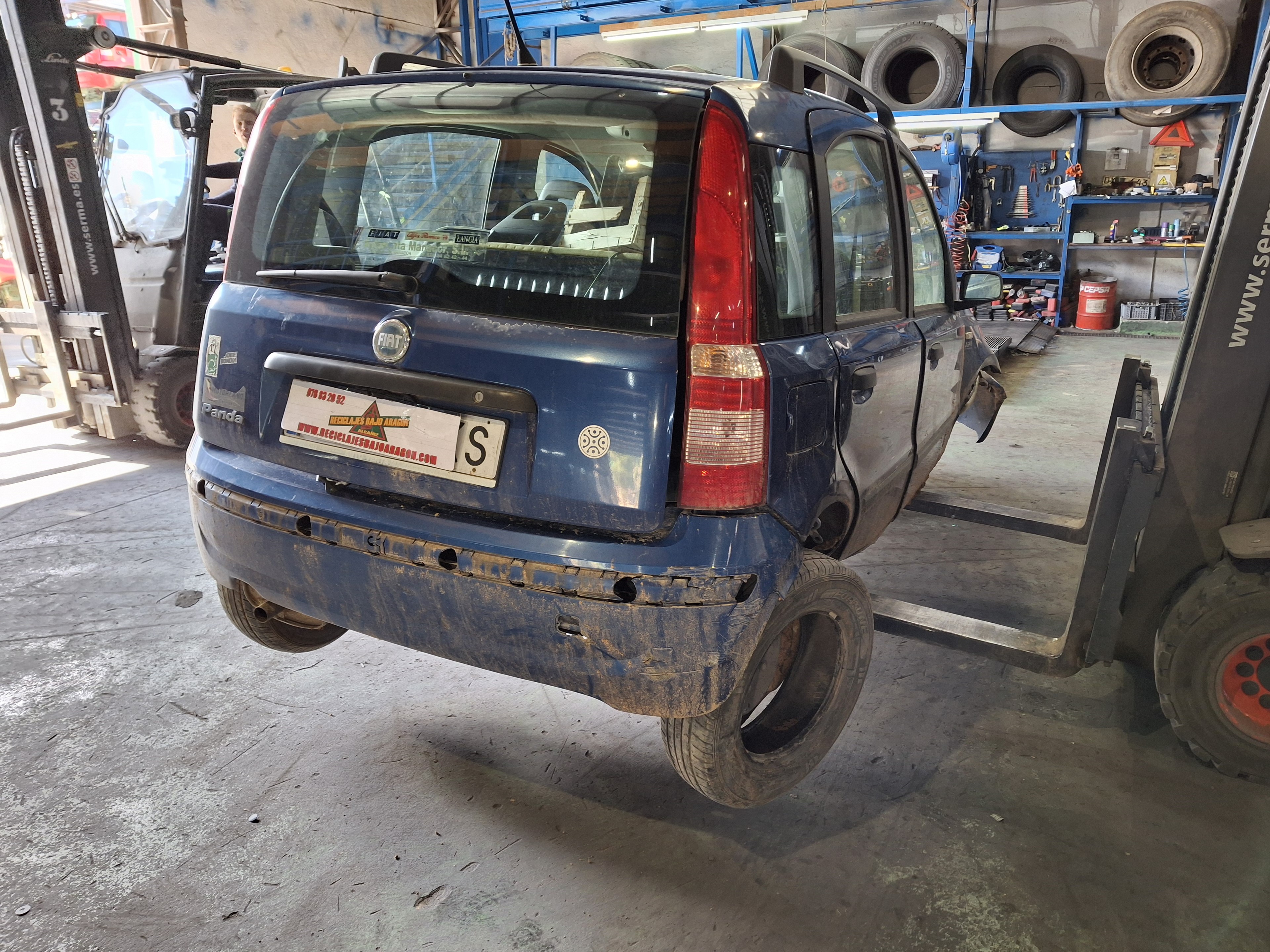 ELEVALUNAS DELANTERO IZQUIERDO FIAT PANDA 188A4000