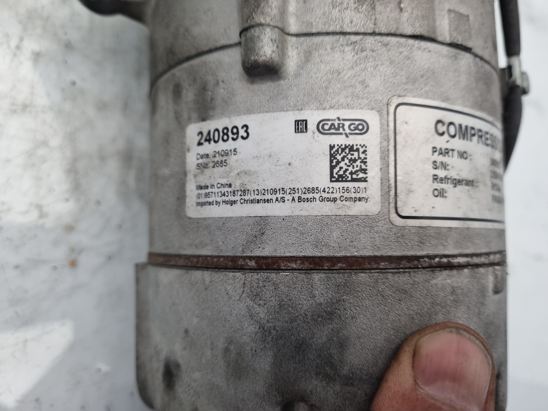 COMPRESOR AIRE ACONDICIONADO FORD FOCUS KKDA