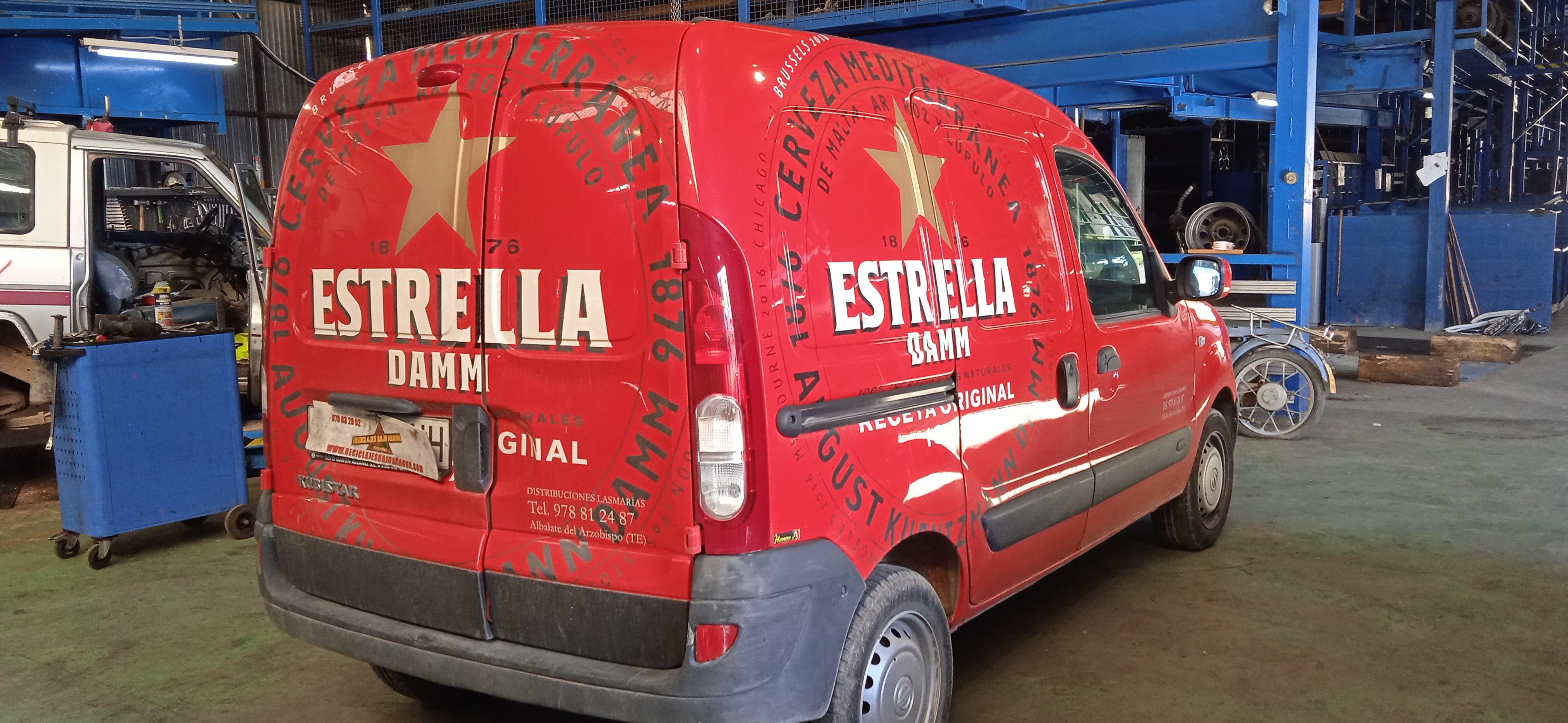 RETROVISOR DERECHO NISSAN KUBISTAR D4F F7