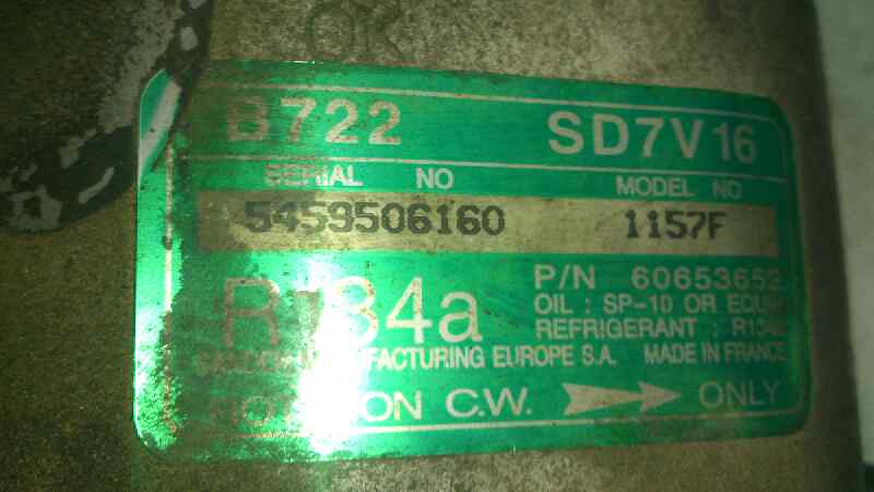 COMPRESOR AIRE ACONDICIONADO ALFA ROMEO 147 AR32104