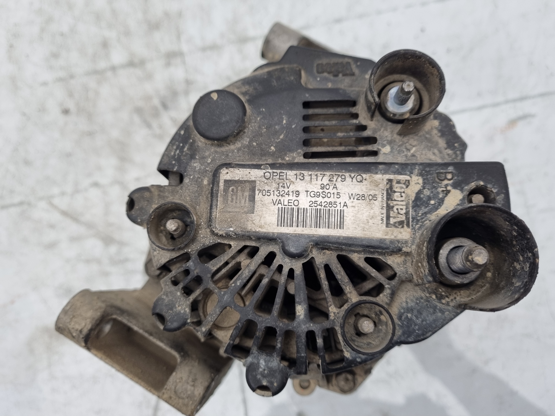 ALTERNADOR OPEL COMBO Z13DT