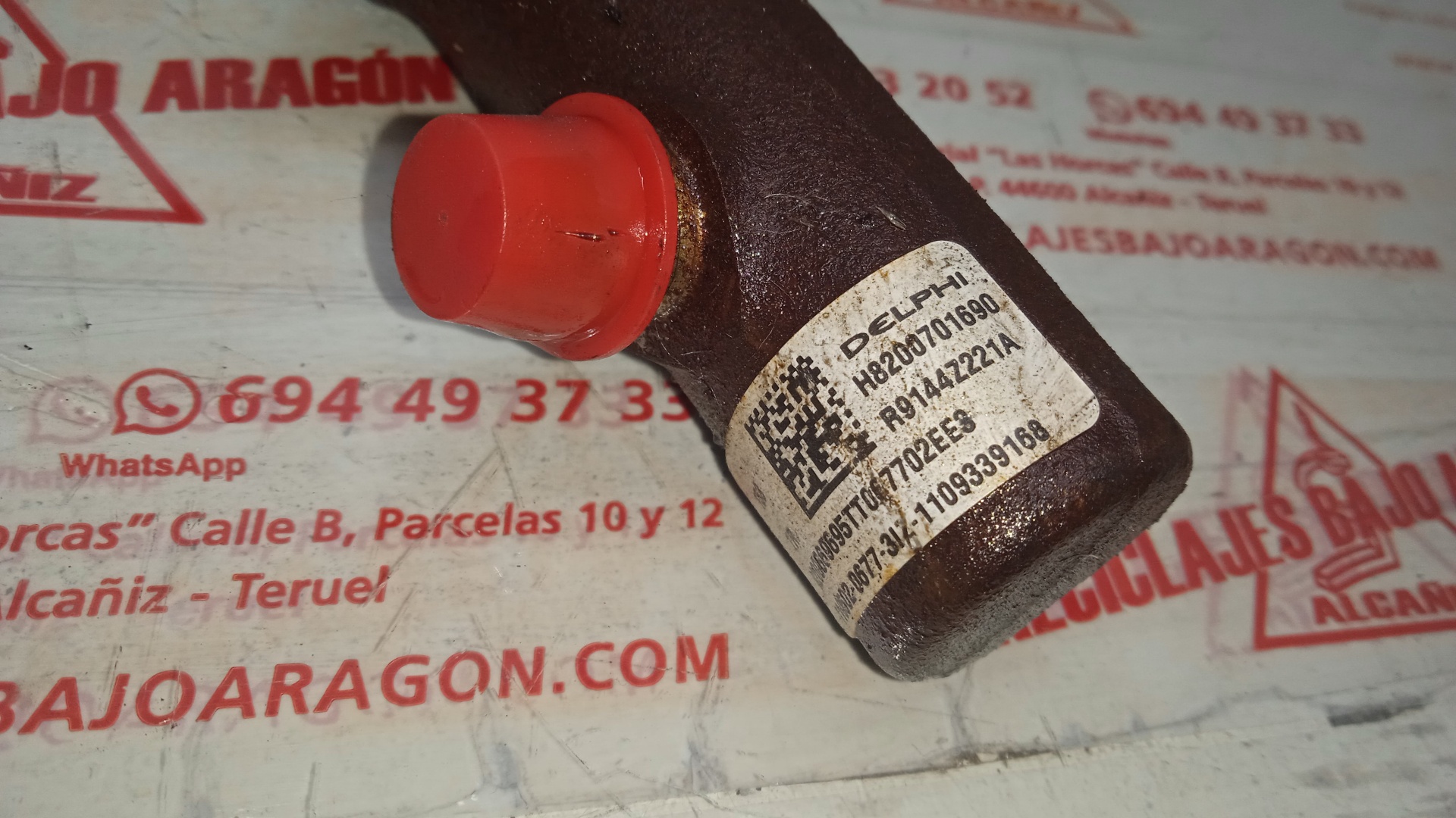 RAMPA INYECTORA DACIA SANDERO K9K892