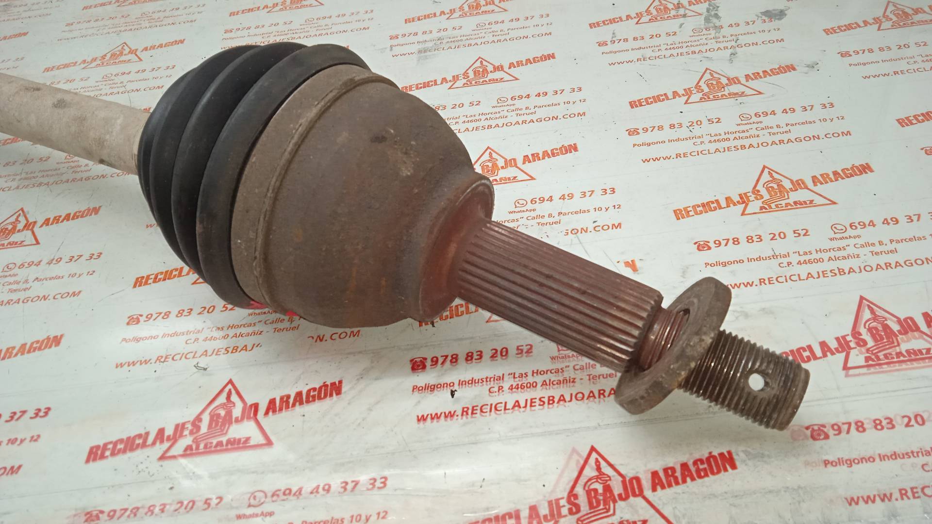 TRANSMISION DELANTERA IZQUIERDA FORD TRANSIT F3FA